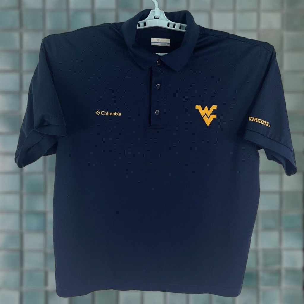 Vintage Columbia Polo Shirt PFG Embroidered Blue Mens Size M University shirt Size US M / EU 48-50 / 2 - 1 Thumbnail