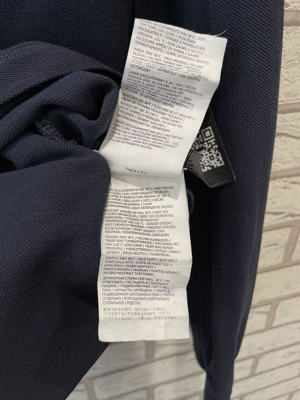 Stone Island Stone Island Patch Program Long Sleeve Polo T Shirt Tee Size US M / EU 48-50 / 2 - 11 Thumbnail