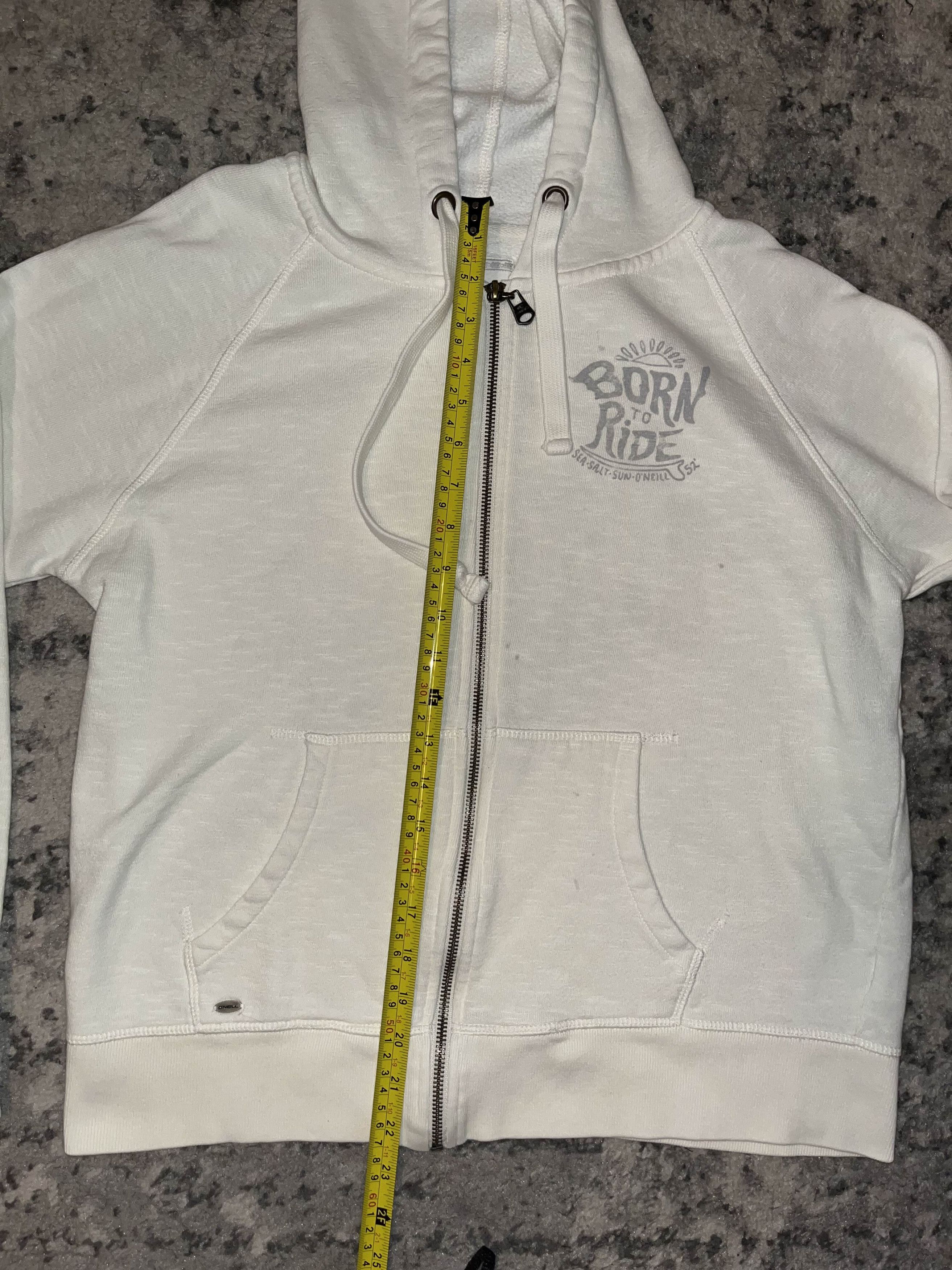O'Neill Y2K O'Neil Born To Ride Zip Up Sweater Size L / US 10 / IT 46 - 5 Thumbnail