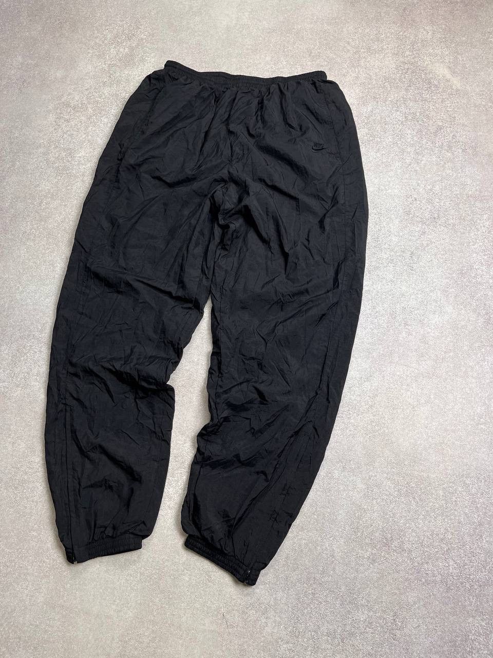 Nike × Vintage Vintage Nike Swoosh Baggy Nylon Trackpants Y2K 34 Size US 34 / EU 50 - 3 Thumbnail