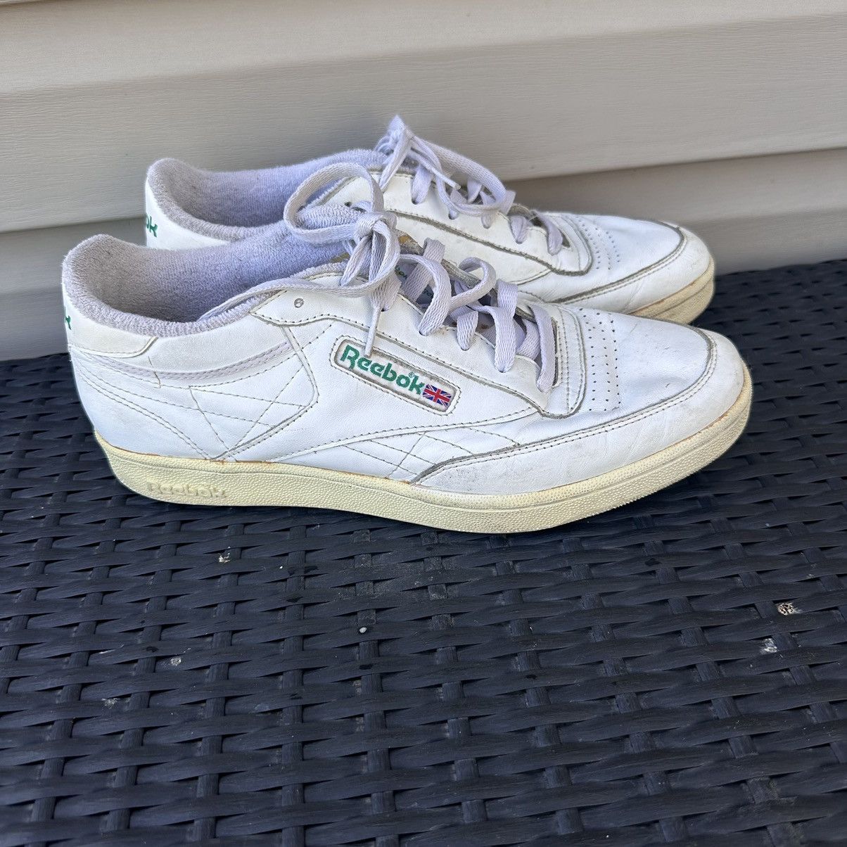 Reebok × Vintage Reebok vintage c85 shoes sneaker sz 10 1980s Size US 10 / EU 43 - 3 Thumbnail