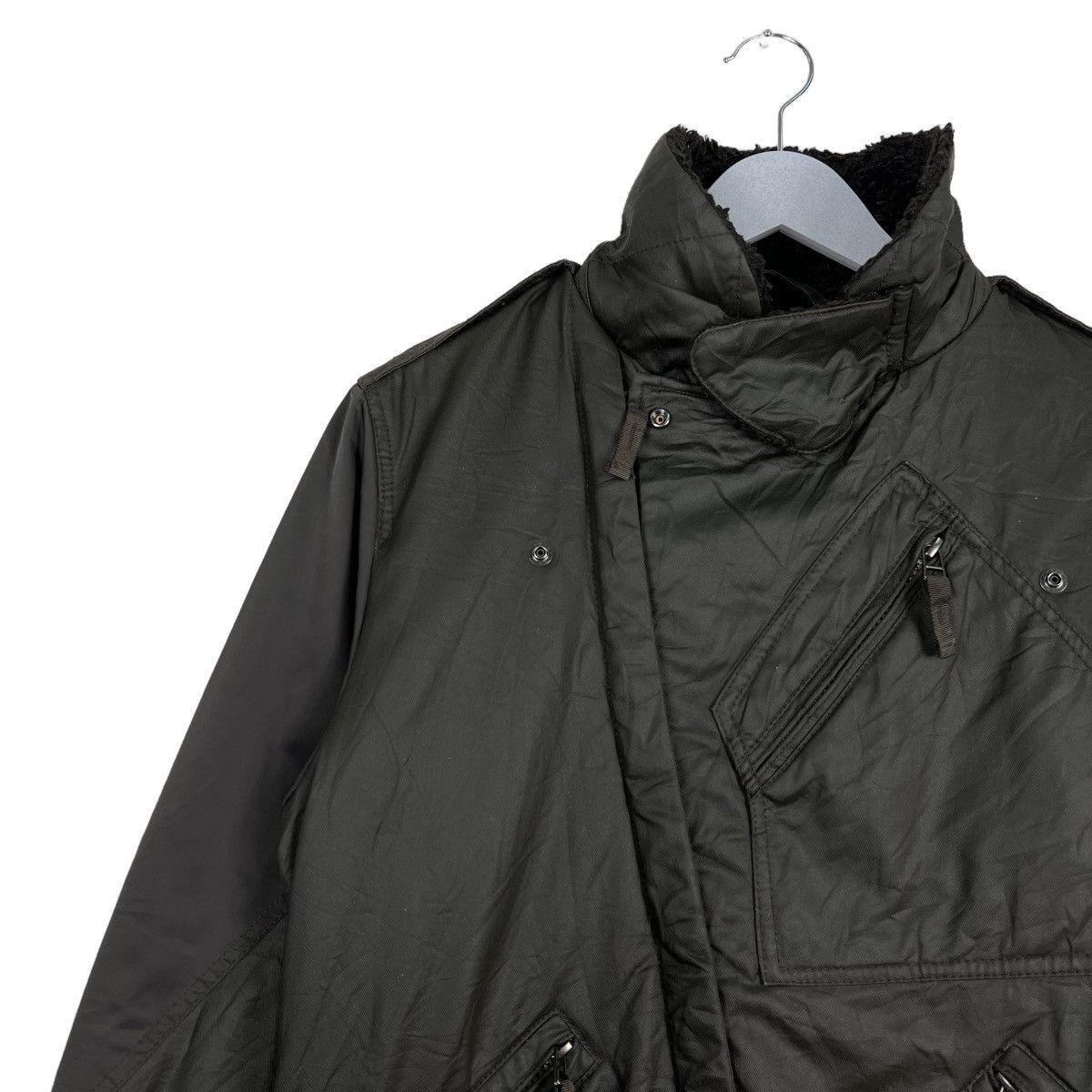 Kiminori Morishita 🔥 KIMINORI MORISHITA ASYMMETRIC UTILITY BOMBER JACKET Size US M / EU 48-50 / 2 - 7 Thumbnail
