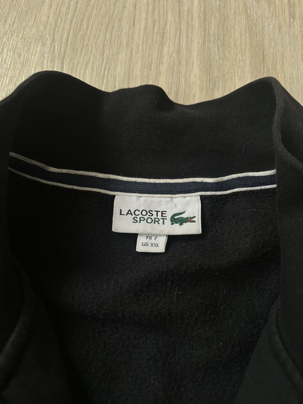 Lacoste Lacoste zip hoodie Size US XXL / EU 58 / 5 - 5 Thumbnail