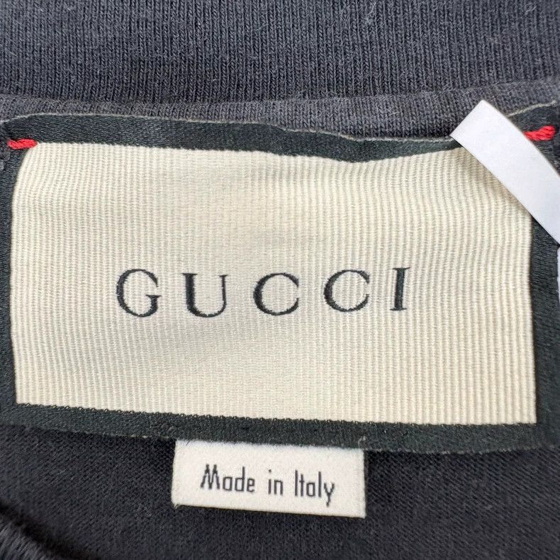 Gucci Gucci Black lightning logo short sleeves 2501-Nextarrow Size US XXL / EU 58 / 5 - 6 Thumbnail
