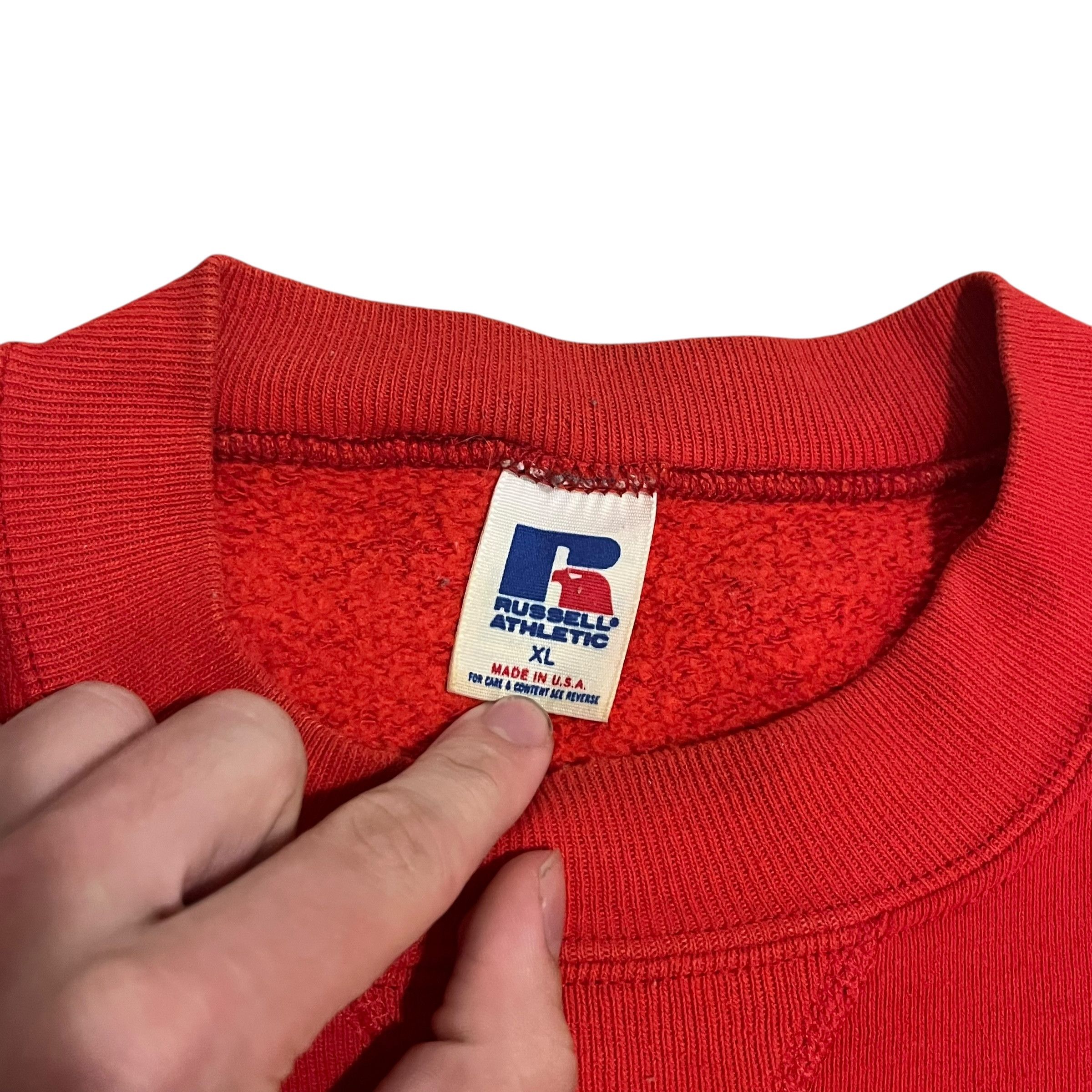 Russell Athletic × Vintage VINTAGE North Hills Russell Athletic Crewneck Sweatshirt Size US XL / EU 56 / 4 - 3 Thumbnail