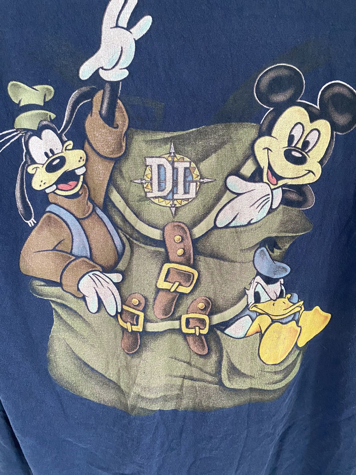 Disney Vintage Disney Tee 90s Rare Big Logo Oversized Size L Size US L / EU 52-54 / 3 - 3 Thumbnail