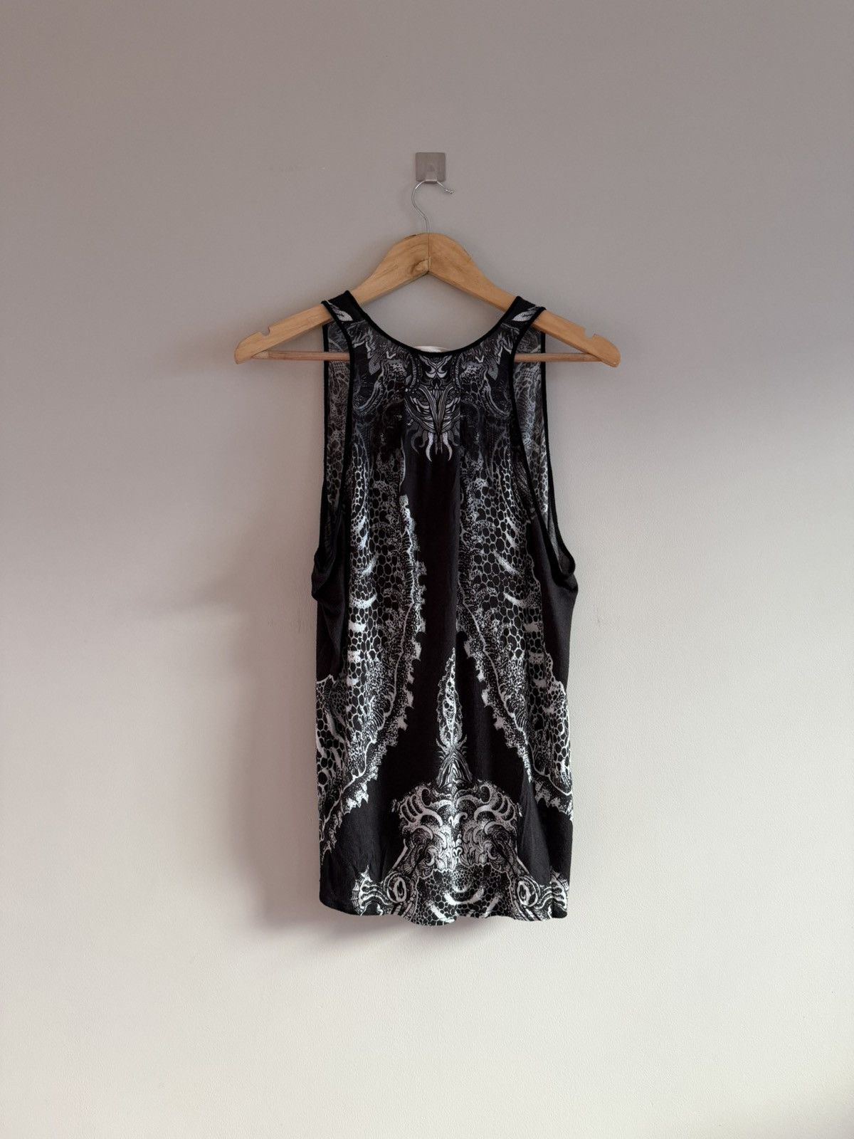 Helmut Lang Vintage Archive Helmut Lang Sheer Printed Tank Top Size S / US 4 / IT 40 - 7 Thumbnail