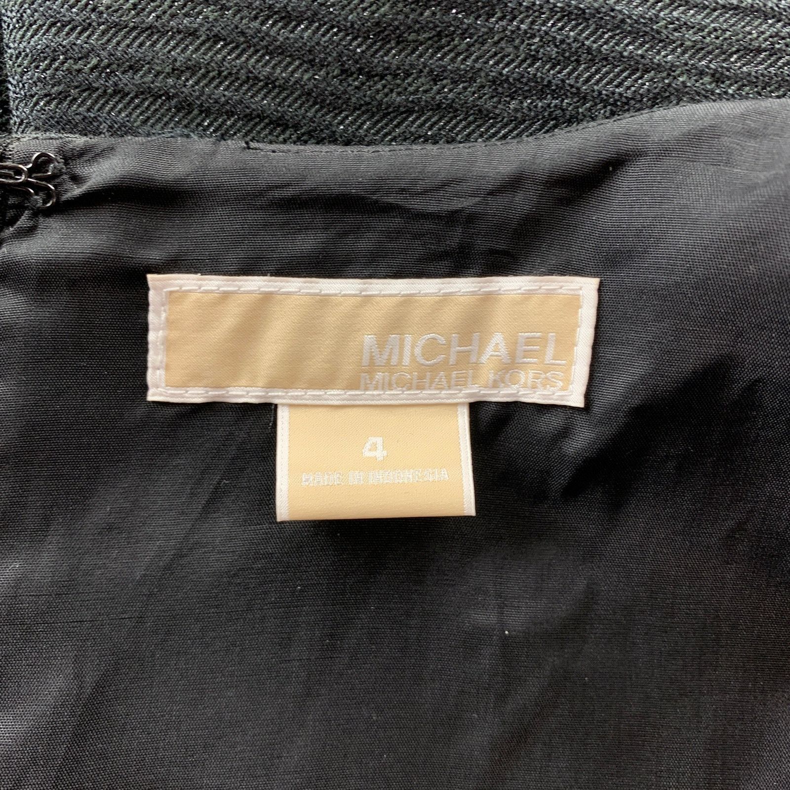 Michael Kors MICHAEL KORS Size 4 Woven Polyester Blend Empire Waist Dress Size 27" / US 4 / IT 40 - 5 Thumbnail