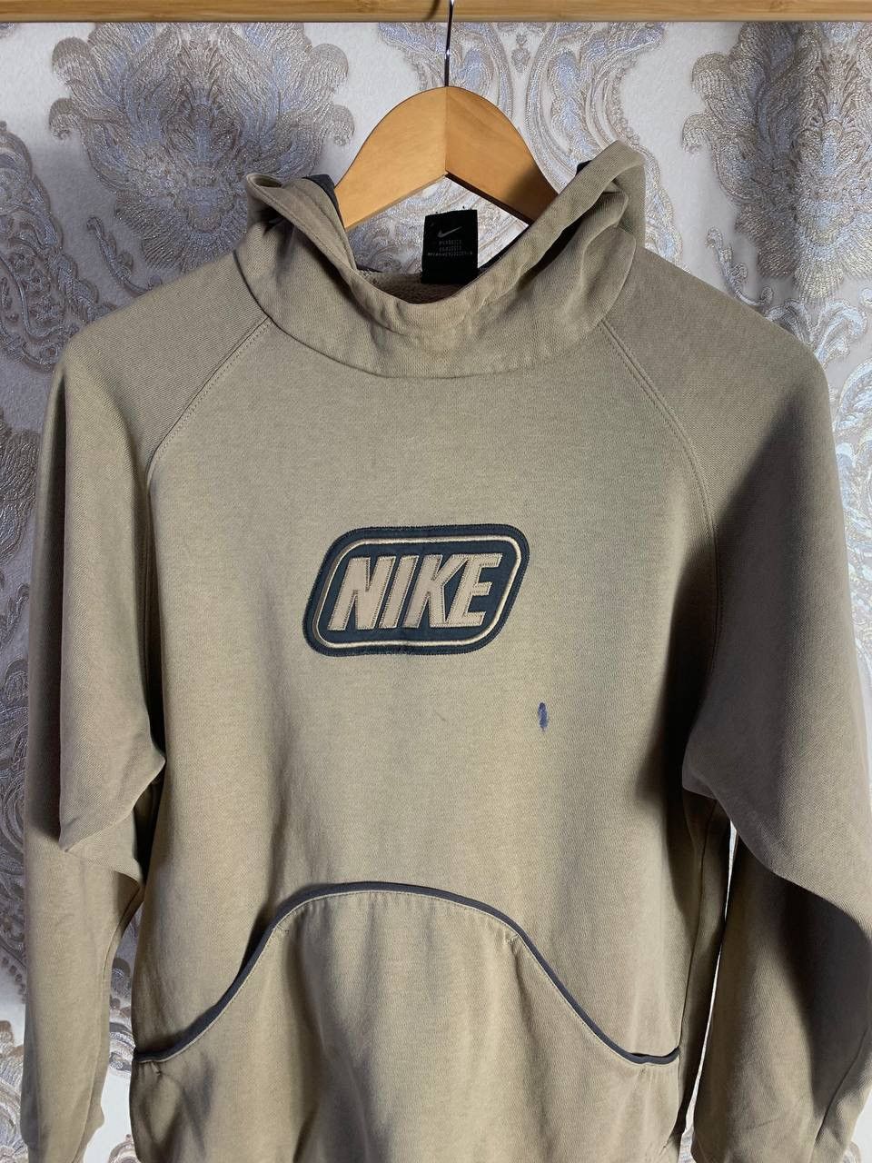 Nike × Vintage VERY RARE NIKE RETRO HOODIE BIG LOGO SWOOSH DRILL Y2K 90s Size US XS / EU 42 / 0 - 2 Thumbnail