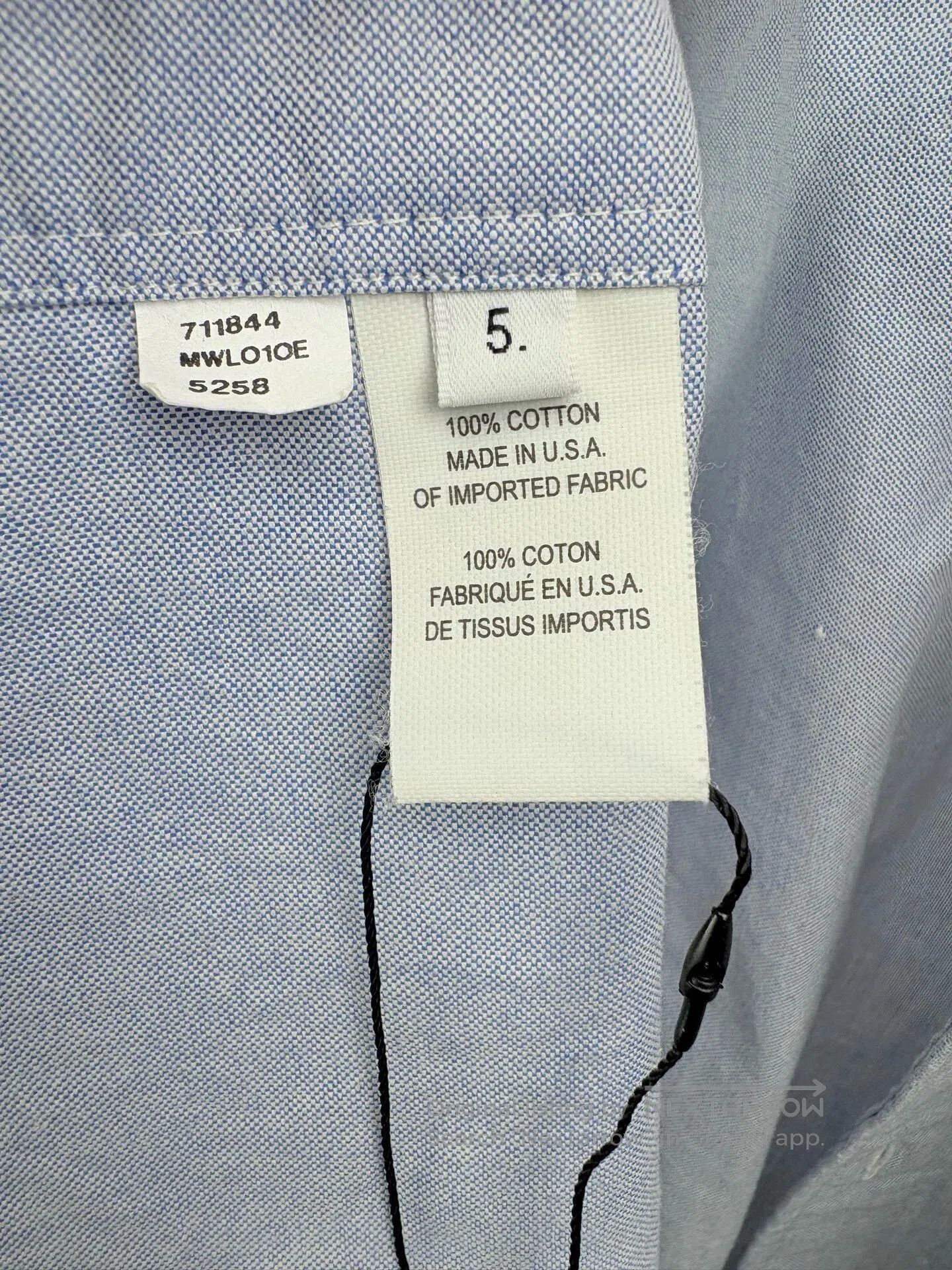 Thom Browne THOM BROWNE Striped Long Sleeve Shirt. Size US XXL / EU 58 / 5 - 5 Thumbnail
