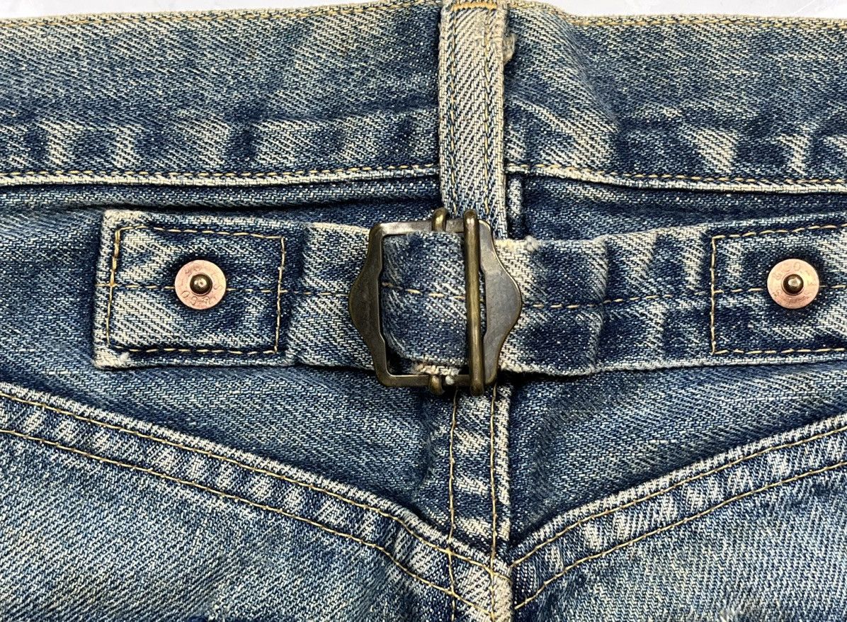 Levi's Vintage Levis 702 Big E Buckle Buckle Selvedge Distressed Size US 28 / EU 44 - 15 Thumbnail
