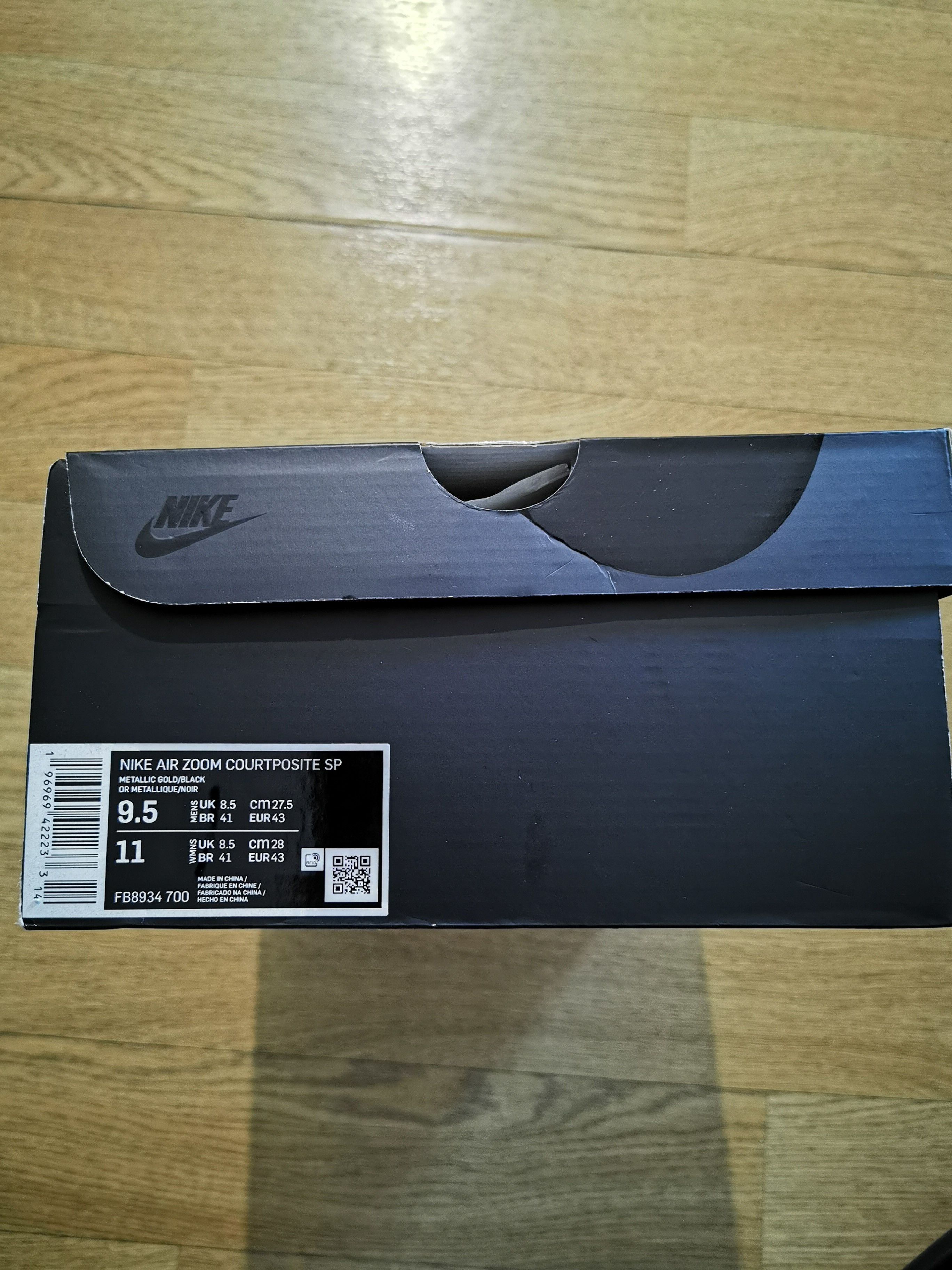 Nike × Supreme Rare collaboration Supreme x Nike Air Zoom Courtposite SP Size US 9.5 / EU 42-43 - 5 Thumbnail