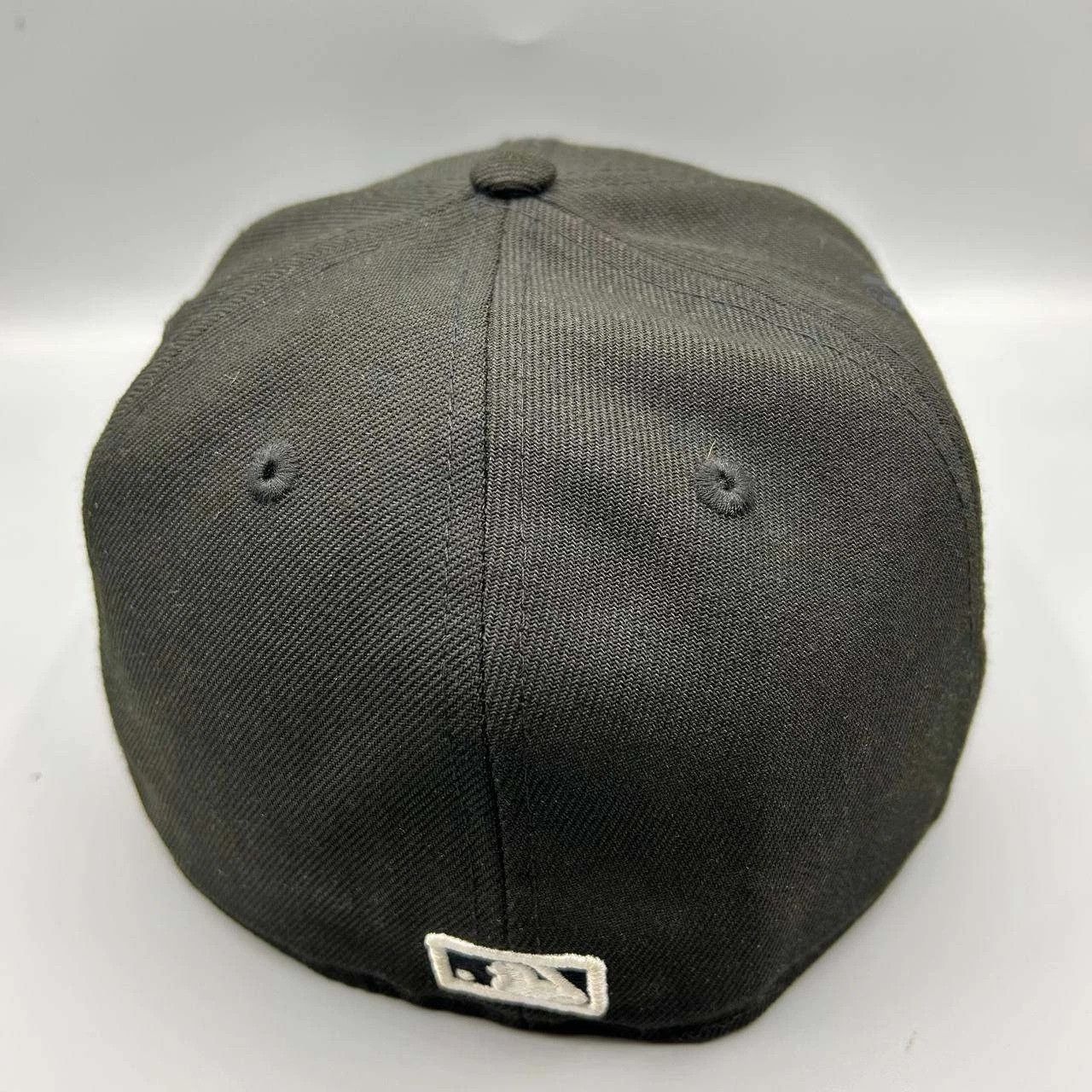 New Era Los Angeles LA Dodgers Hat Men 7 1/8 Black MLB Fitted Cap Size ONE SIZE - 9 Thumbnail