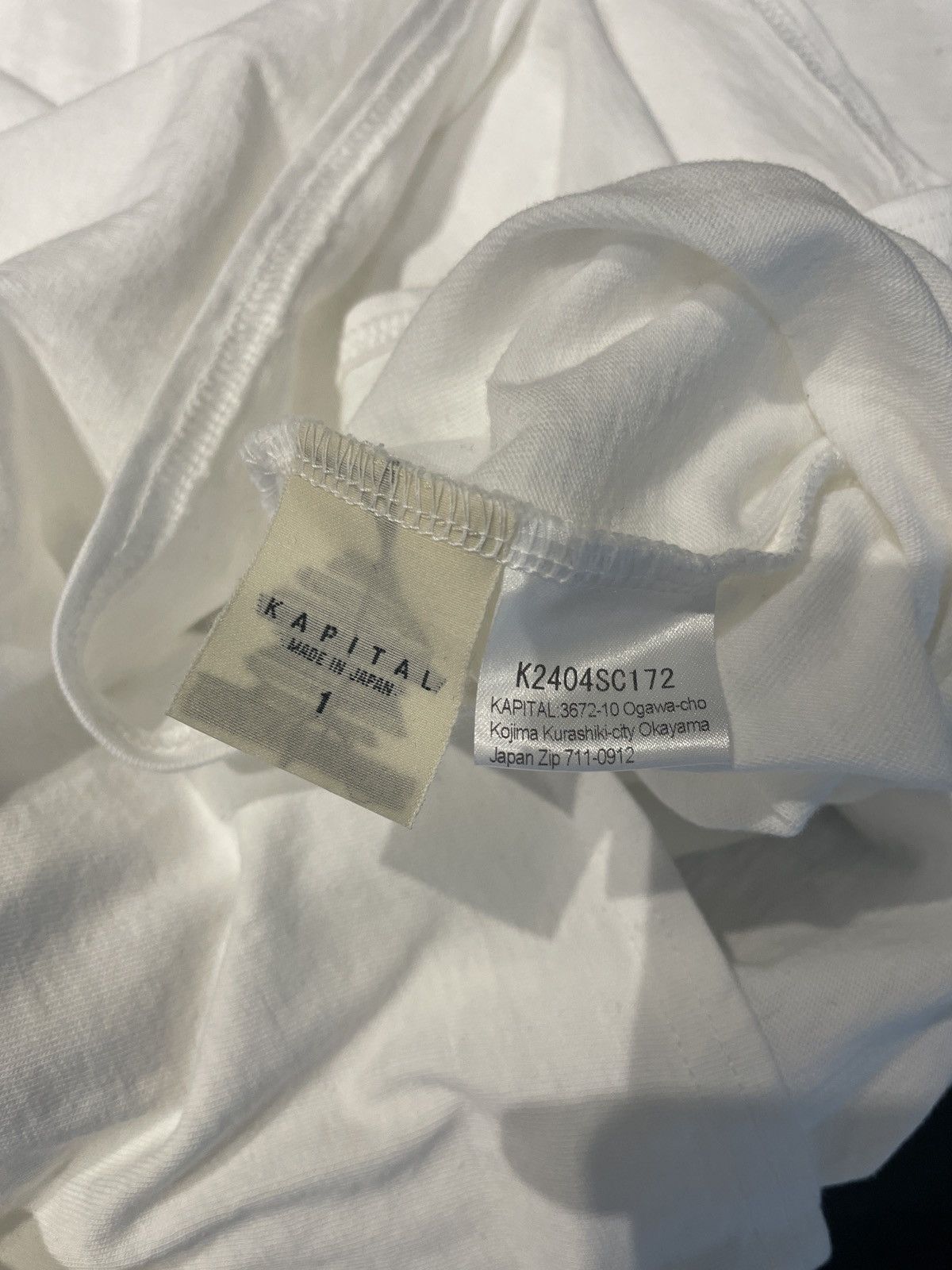Kapital Kapital Huge Bandana Shirt White Purple Green Size US S / EU 44-46 / 1 - 4 Thumbnail
