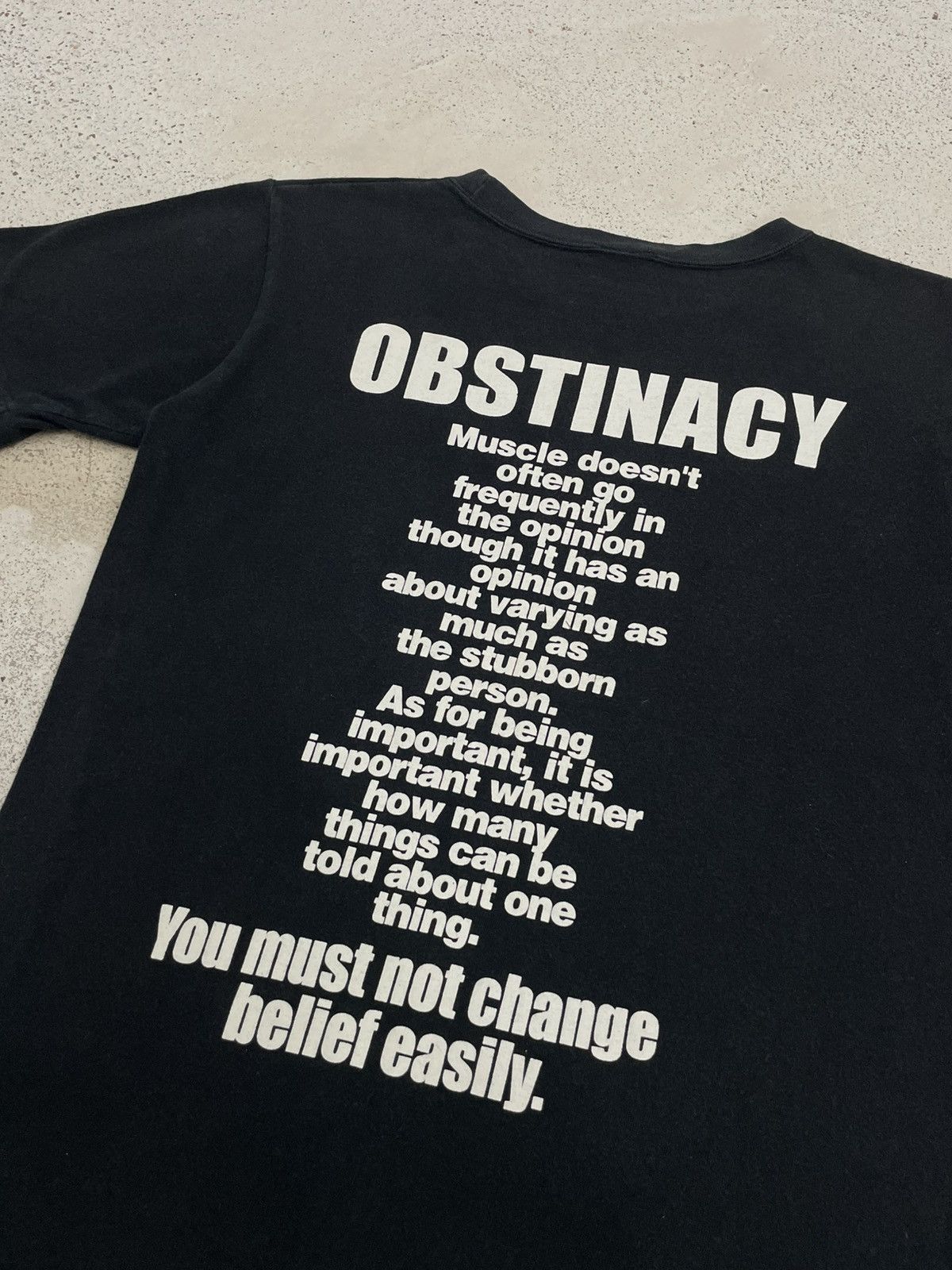 Hysteric Glamour Girls Nite Out Dont Change Idea Easily Wording Poem Size US XXS / EU 40 - 14 Thumbnail