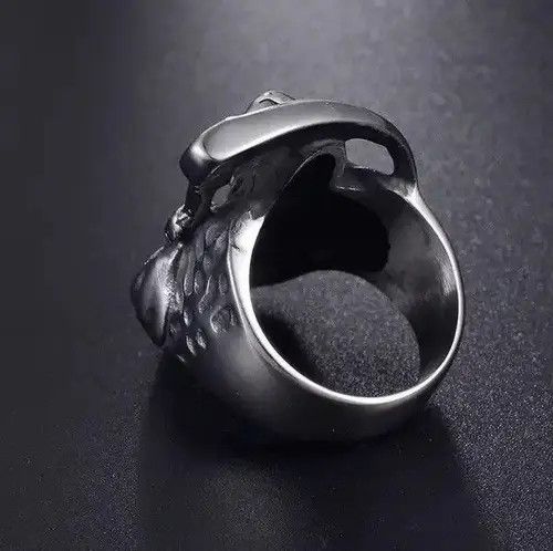 Jewelry × Vintage Vintage Mens Jewellery Personality Alloy Rings Size ONE SIZE - 4 Thumbnail