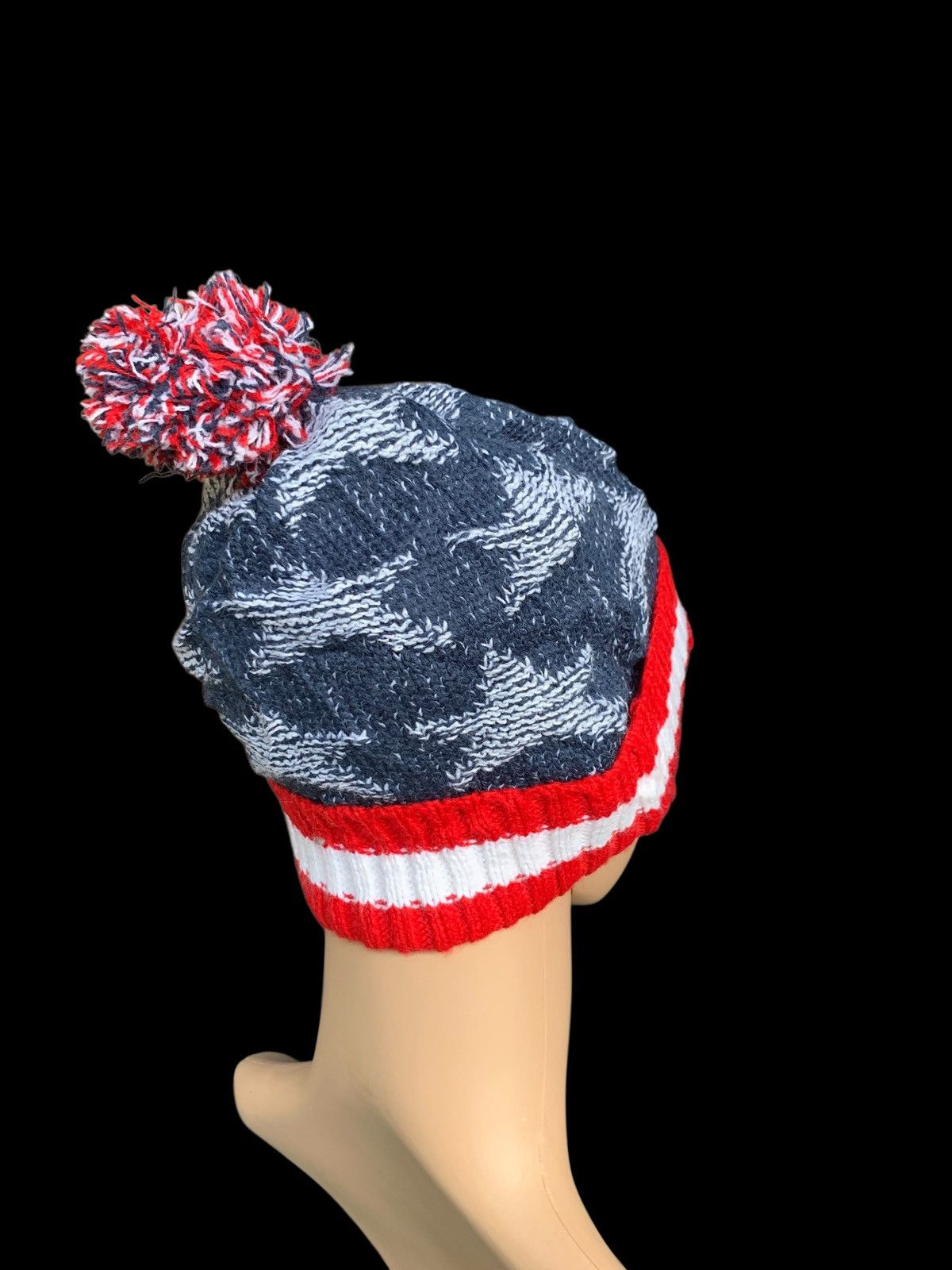 Japanese Brand × Kapital × Vintage Crochet Knitted Bondage Big Beanie Hat Size ONE SIZE - 3 Thumbnail