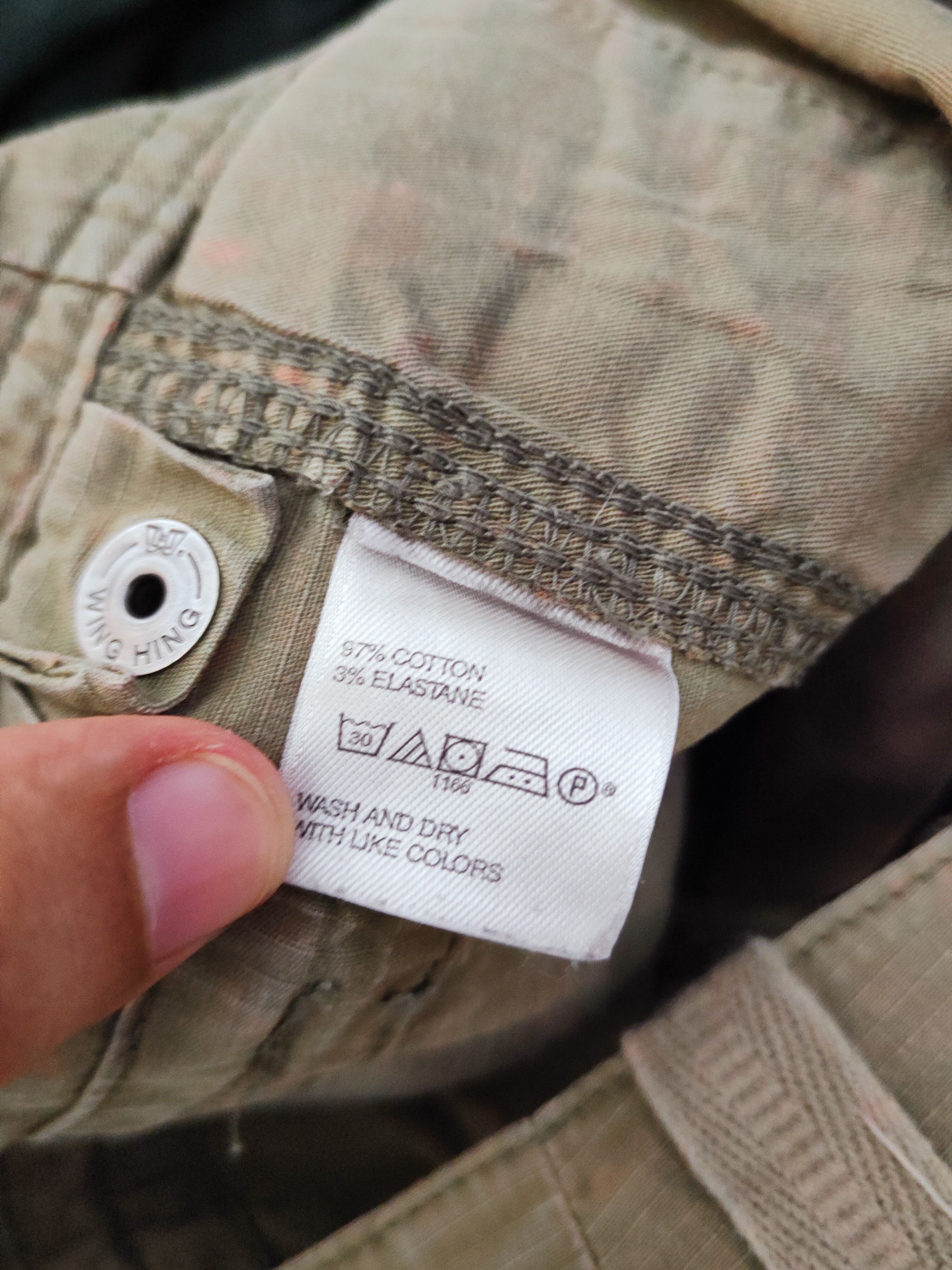 Japanese Brand Gap Green Faded Multipocket Tactical Cargo Pants #W209 Size US 30 / EU 46 - 13 Thumbnail