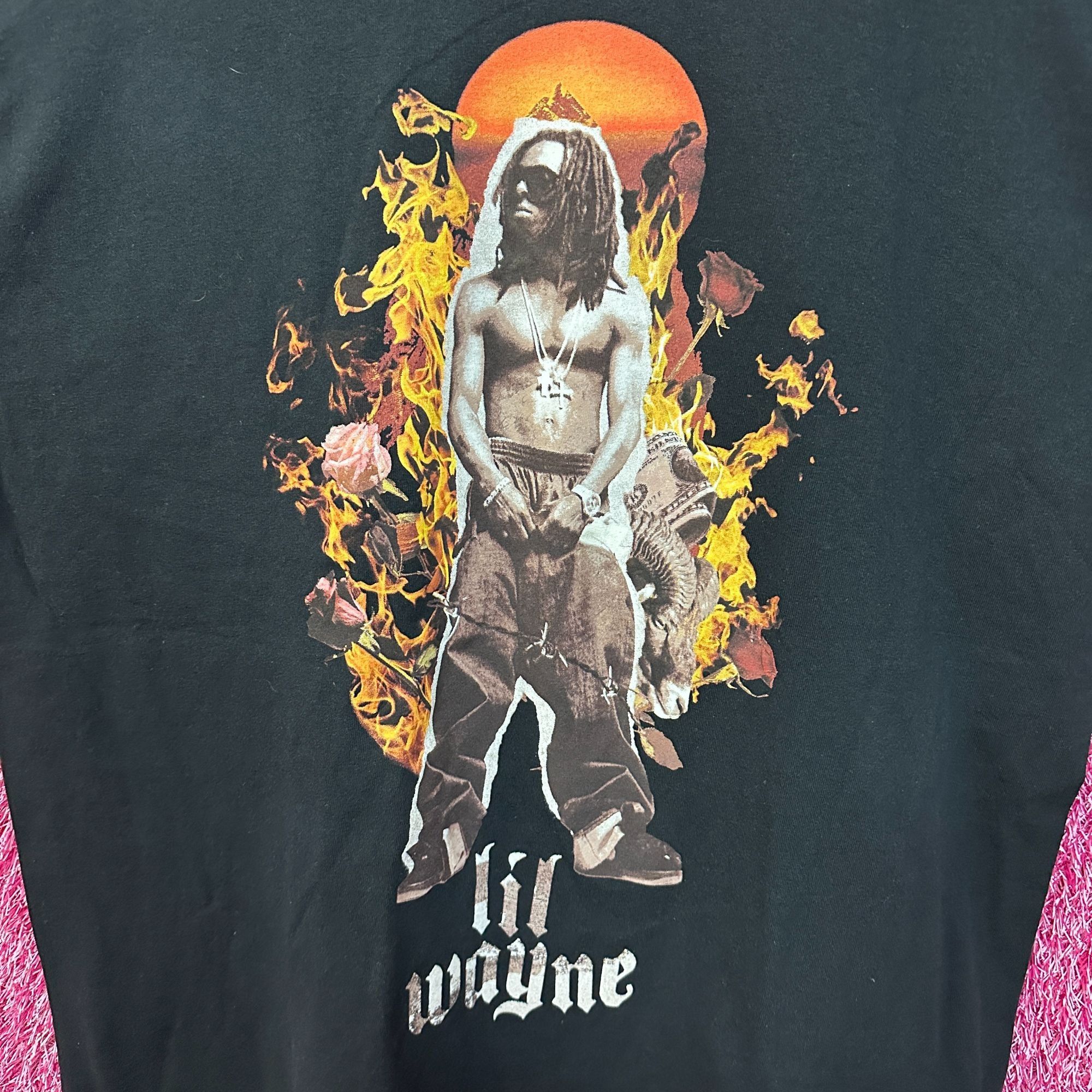 Lil Wayne Lil Wayne 500 degrees Rap Tshirt Tee 1X Size US XL / EU 56 / 4 - 2 Thumbnail