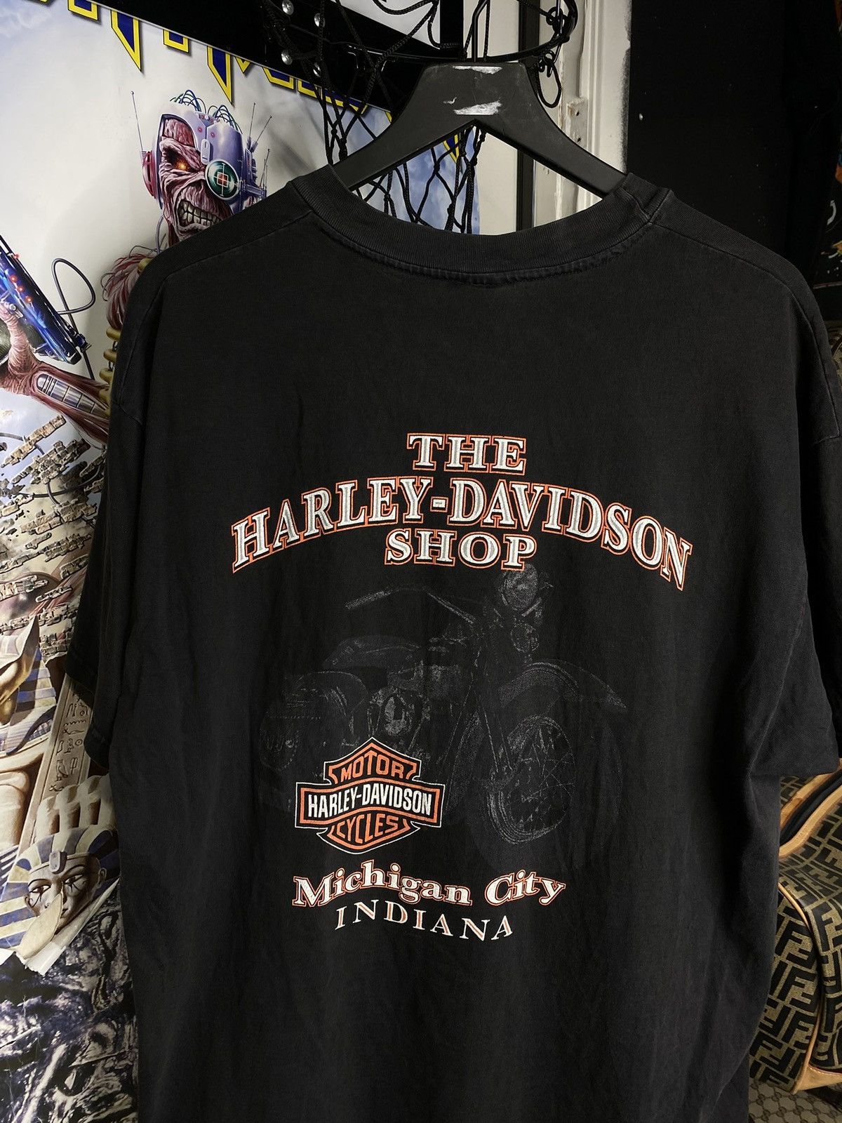 Harley Davidson Vintage 90’s Harley Davidson T-Shirt Vtg Motorcycle Large Size US L / EU 52-54 / 3 - 6 Thumbnail