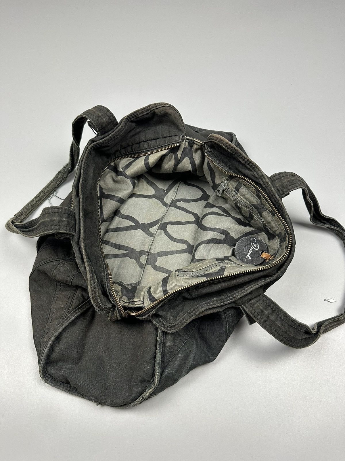 Diesel Distressed Vintage Diesel Tactical Tote Bag Size ONE SIZE - 14 Thumbnail