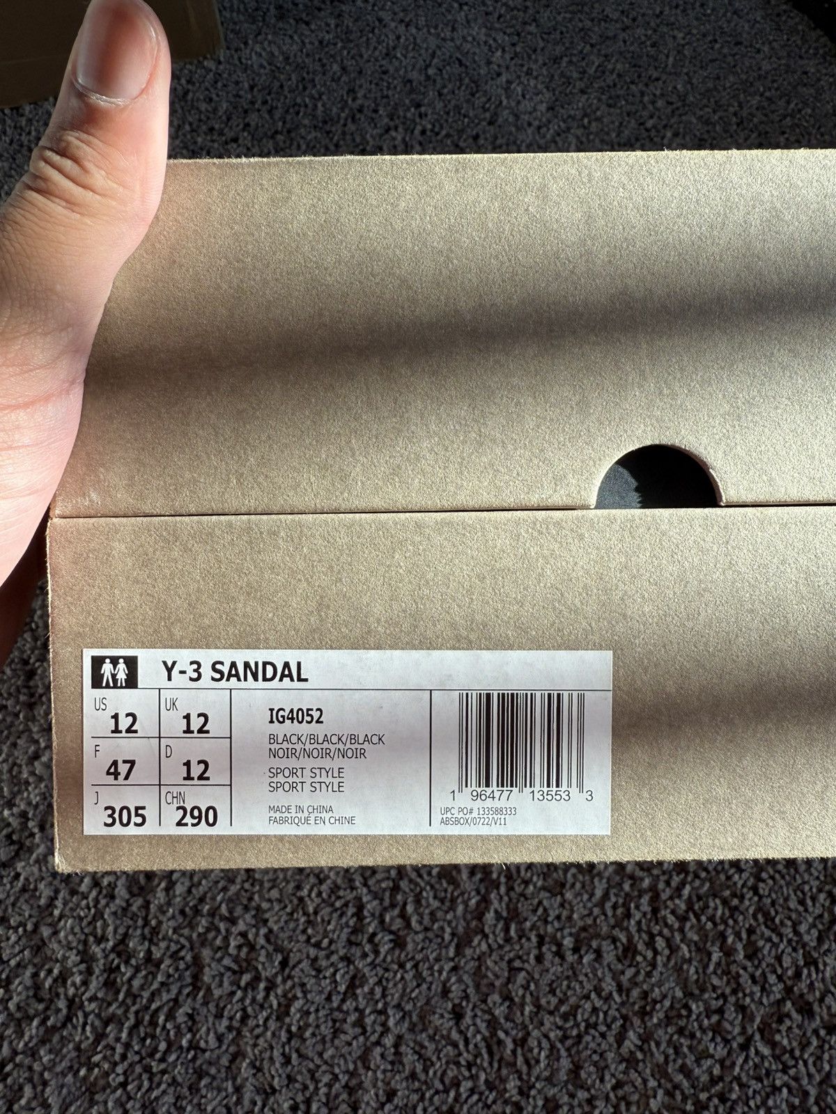 Y-3 Y-3 Sandals Size US 12 / EU 45 - 3 Thumbnail