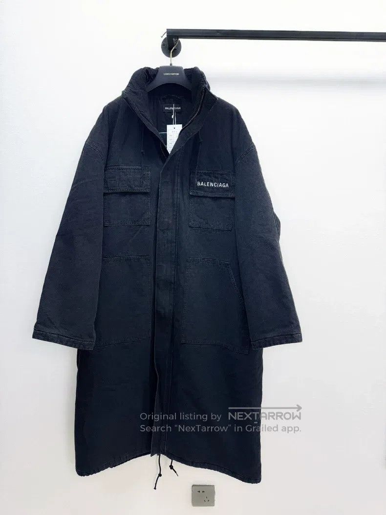 Balenciaga Balenciaga Denim cotton jacket Size US L / EU 52-54 / 3 - 1 Thumbnail