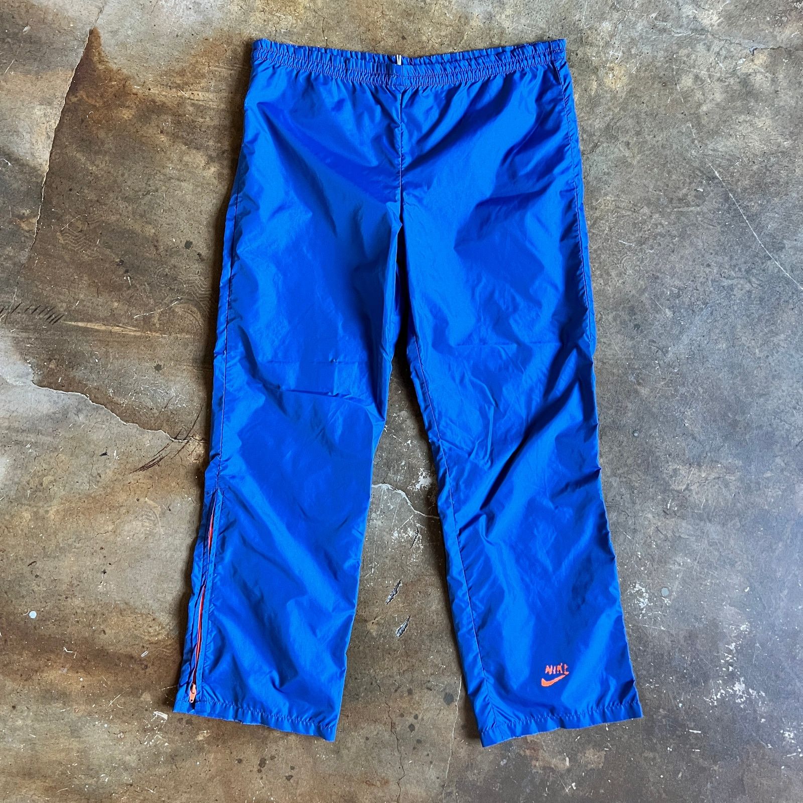 Nike VTG 70s Nike Men's Blue Track Pants L MADE USA Size US 34 / EU 50 - 4 Thumbnail
