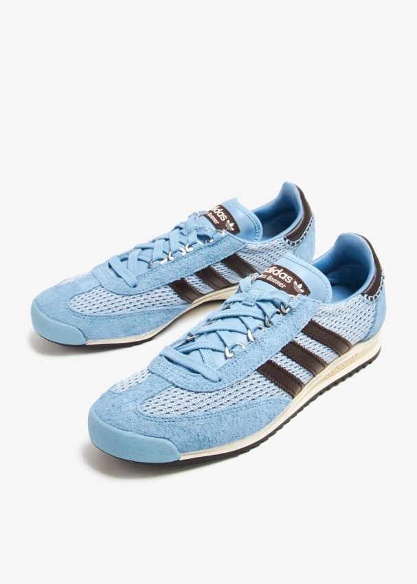Adidas × Wales Bonner o1mle0725 SL76 Sneakers in Ash Blue Size US 9.5 / EU 42-43 - 3 Thumbnail