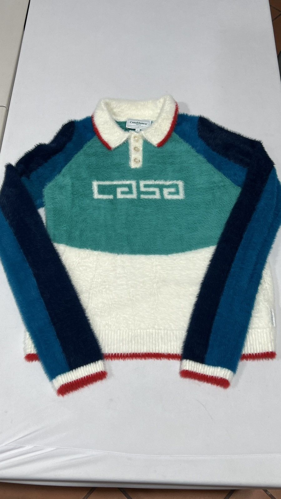 Casablanca Casablanca Sport Fluffy Polo Top Size US L / EU 52-54 / 3 - 1 Thumbnail