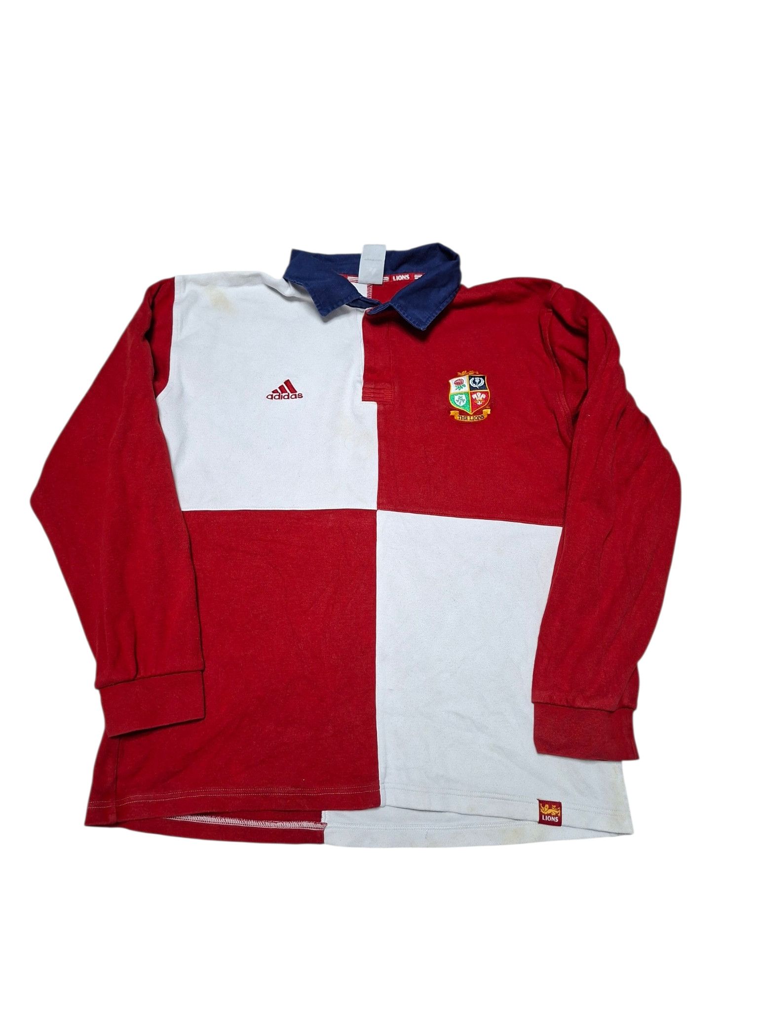 Adidas BRITISH IRISH LIONS ADIDAS VINTAGE RUGBY SHIRT Size US L / EU 52-54 / 3 - 1 Thumbnail