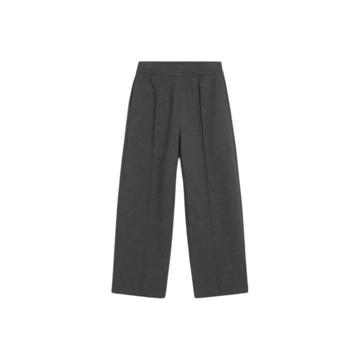 AMIPARIS Men's Loose Wide-Leg Pants in Dark Gray -2507