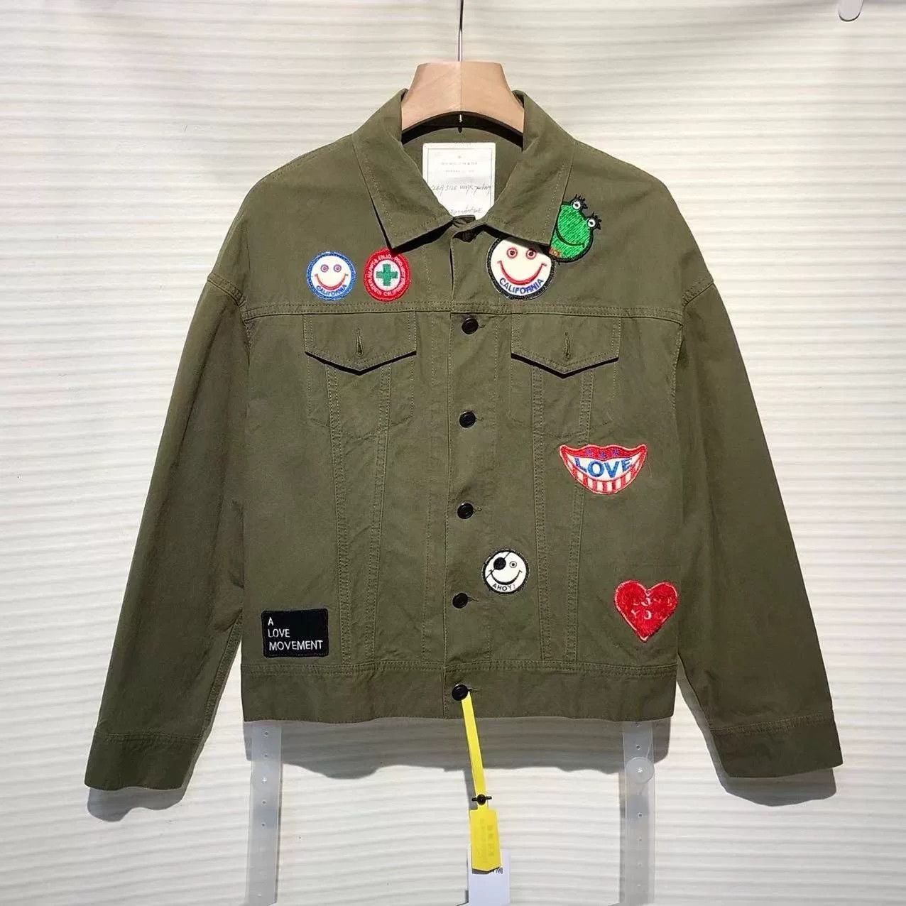 READYMADE READYMADE Badge Embroidered Work Jacket Size US S / EU 44-46 / 1 - 1 Thumbnail