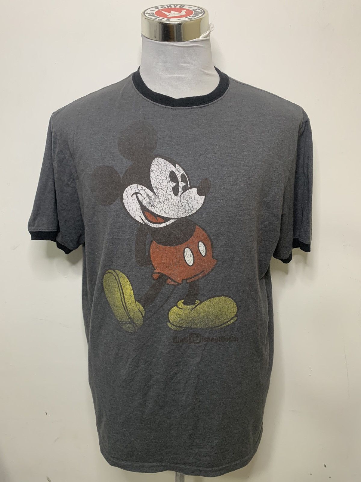 Disney × Hanes × Mickey Mouse Vintage Y2K Mickey mouse ringer Tee Size US L / EU 52-54 / 3 - 1 Thumbnail