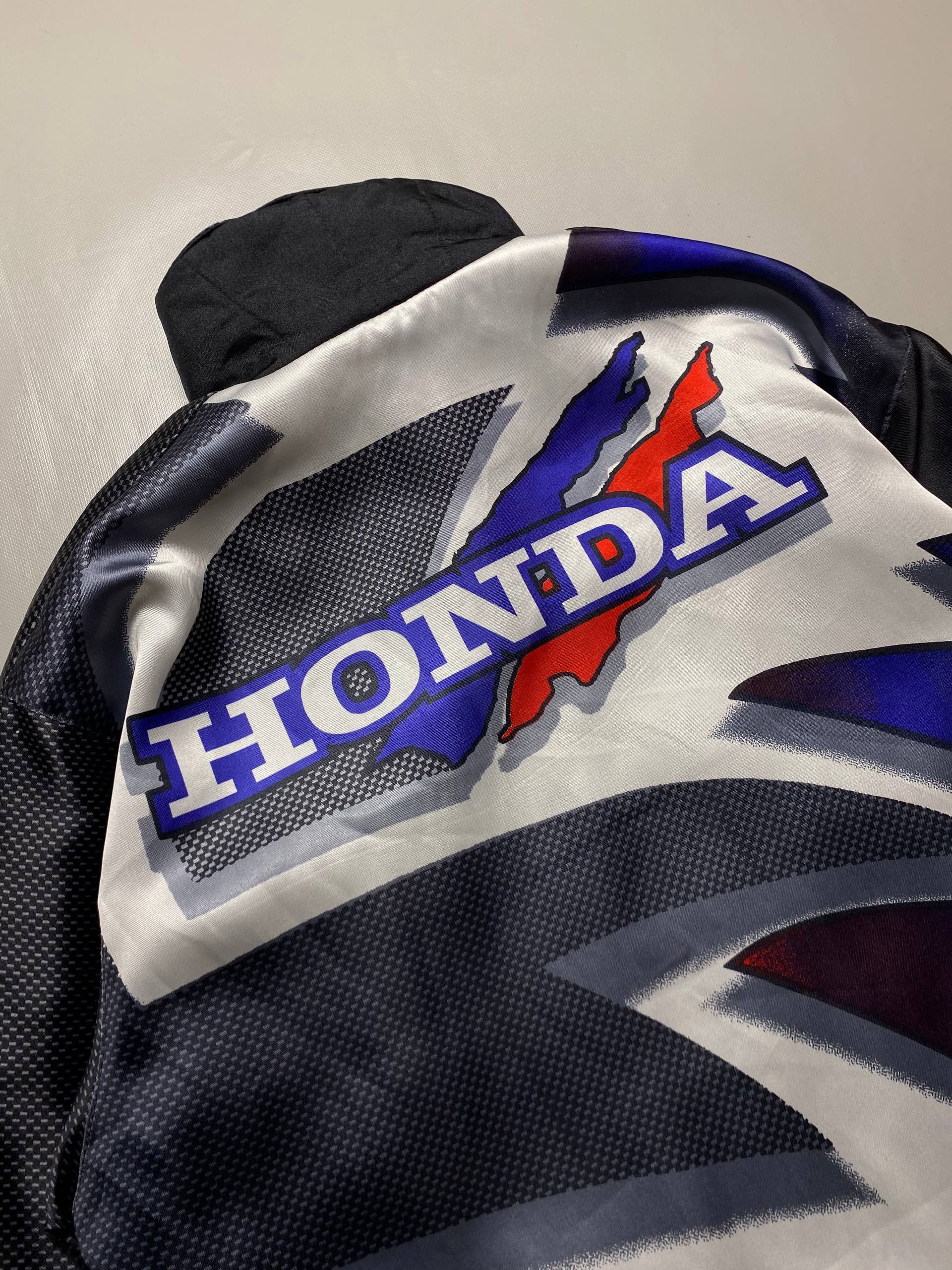 Honda Honda Racing Team Big Logo Zip Jacket Vintage Print L Size US L / EU 52-54 / 3 - 7 Thumbnail