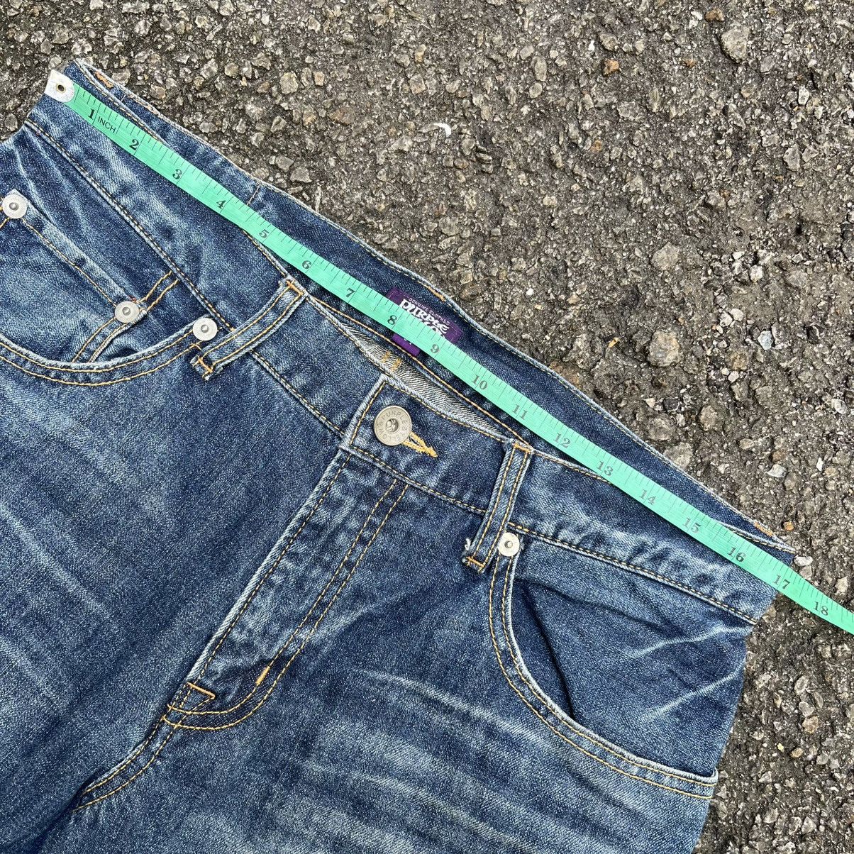Hysteric Glamour Flare Jeans Clawmark Purple & Yellow Boot Cut Denim Punk Size US 34 / EU 50 - 5 Thumbnail