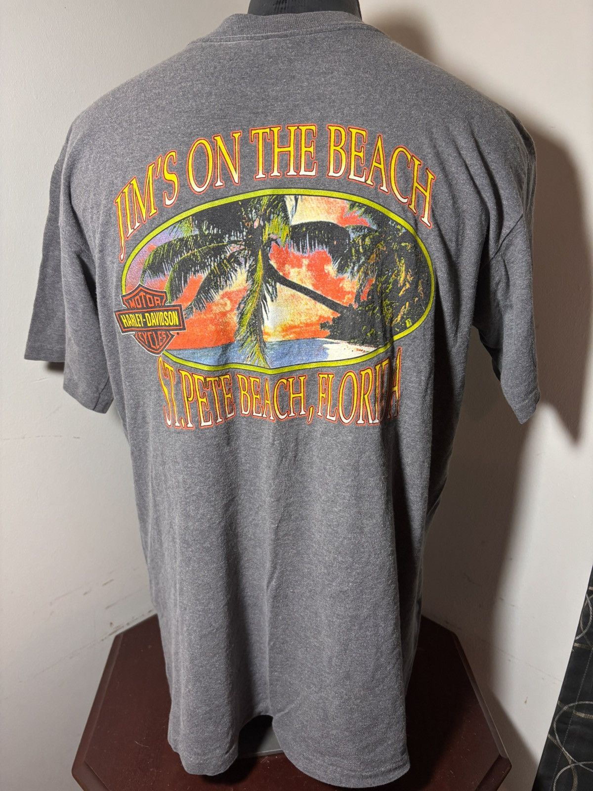 Harley Davidson × Vintage Vintage 90s Harley Davidson shirt Size US XL / EU 56 / 4 - 1 Thumbnail