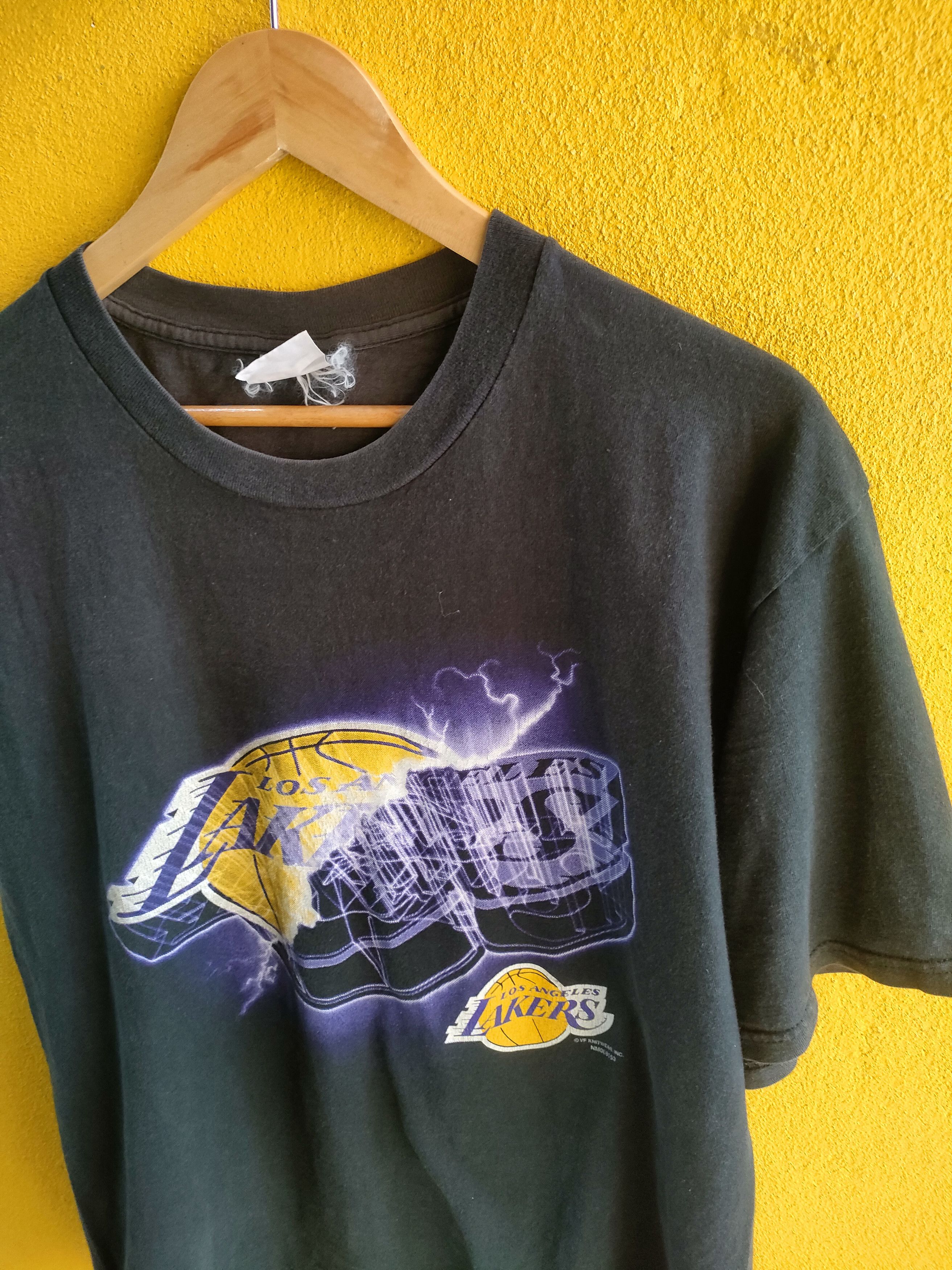 NBA × Vintage Vintage Lakers Thunder Tees Size US L / EU 52-54 / 3 - 3 Thumbnail