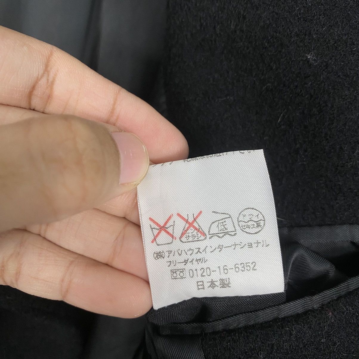 5351 POUR LES HOMMES × Japanese Brand 5351 Homme double breasted wool long coat Size US M / EU 48-50 / 2 - 17 Thumbnail