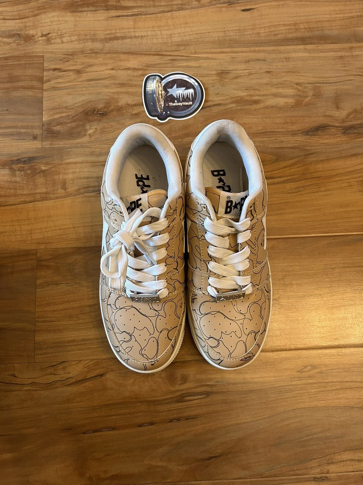 Bape Bape Line Camo Bapestas Size US 6.5 / EU 39-40 - 9 Thumbnail