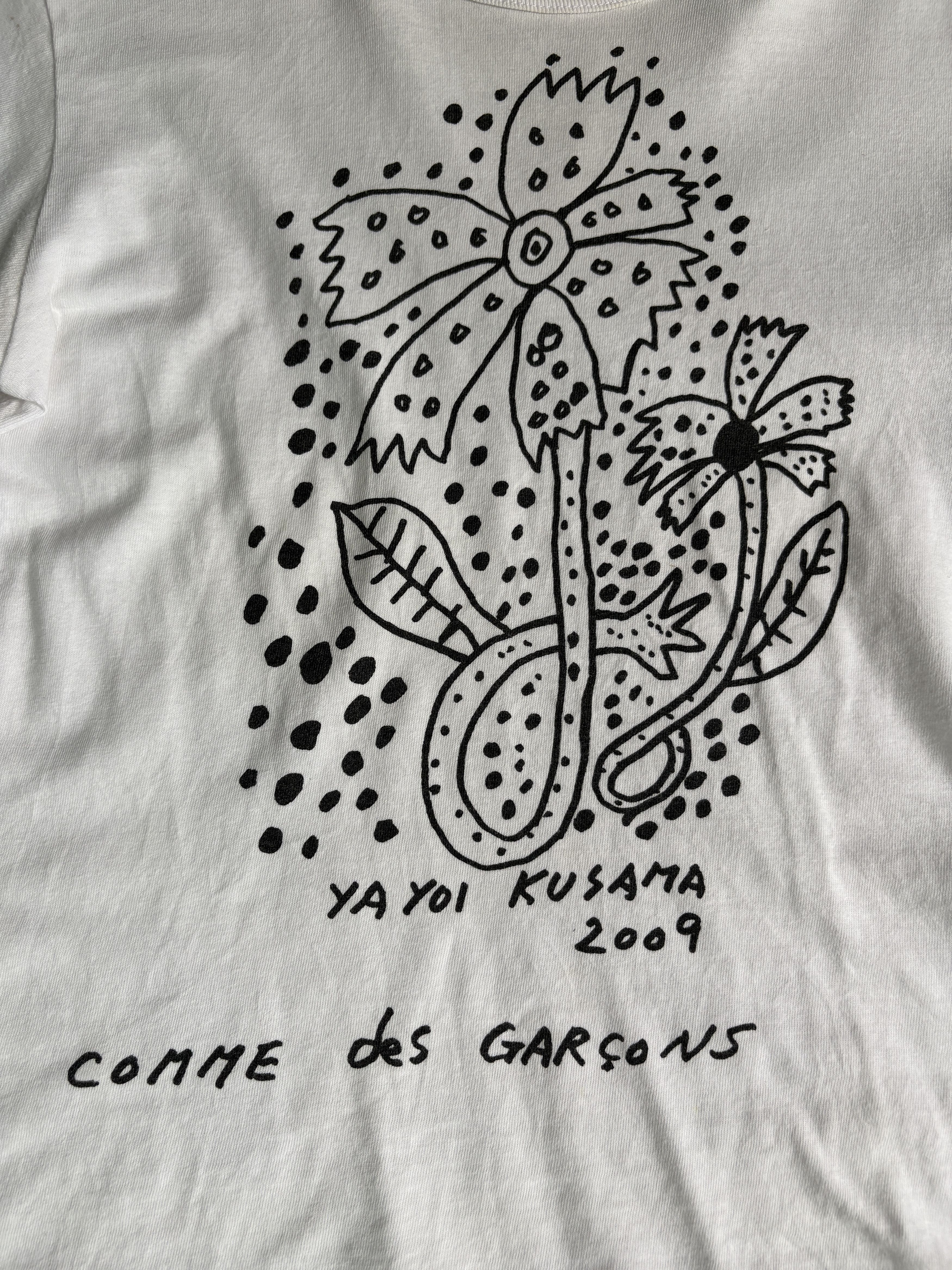 Comme des Garcons CDG Yayoi Kusama 2009 Flower Tee Size US XS / EU 42 / 0 - 2 Thumbnail