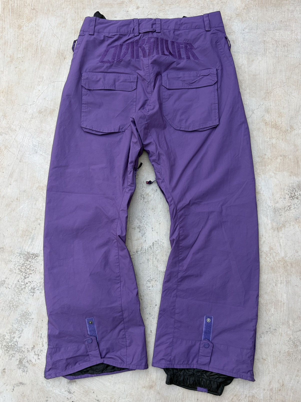 Quiksilver Vintage 00s Quiksilver Purple Insulated Snow Ski Pants Size US 34 / EU 50 - 1 Thumbnail