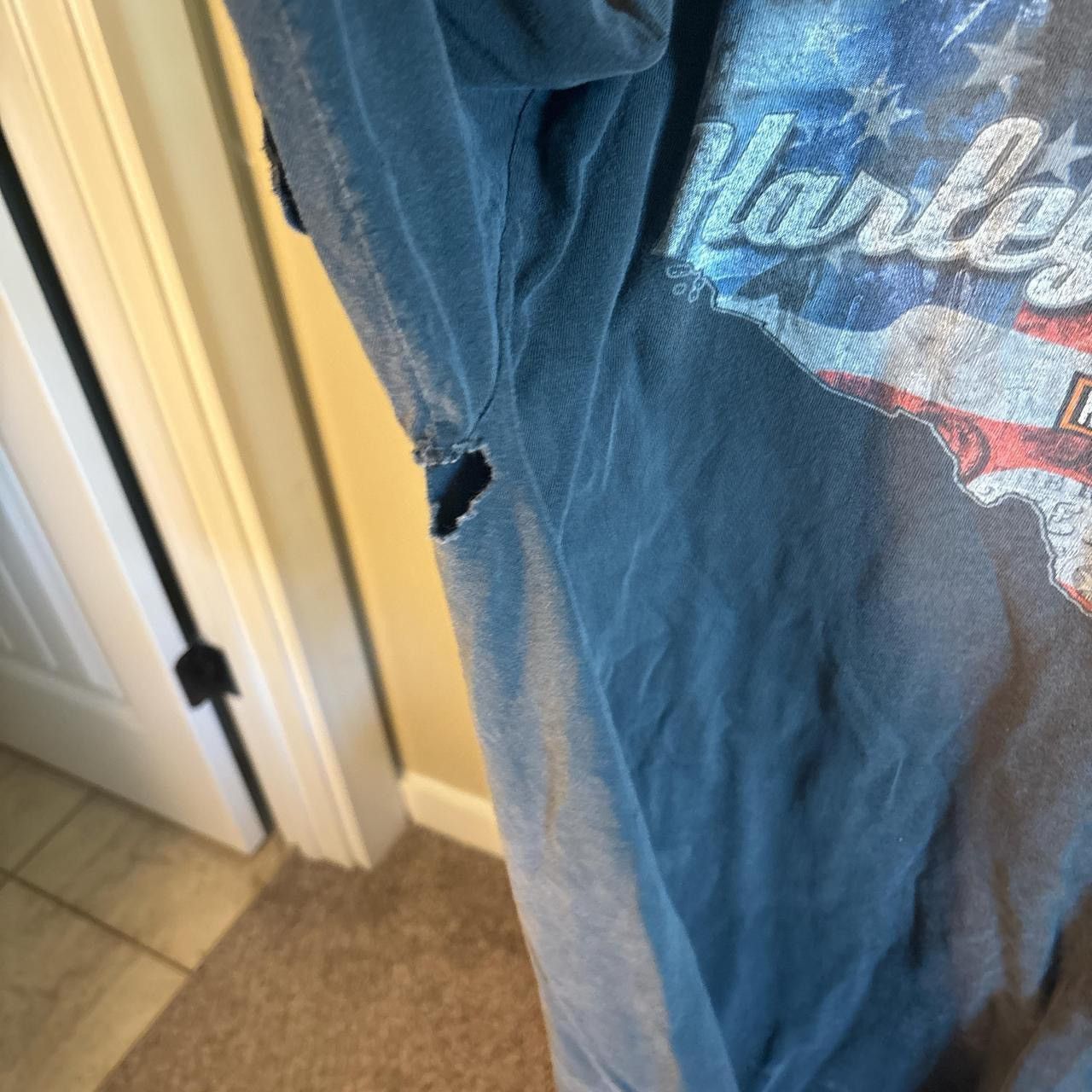 Harley Davidson Y2k United States Harley Davidson Tee Size US XL / EU 56 / 4 - 5 Thumbnail