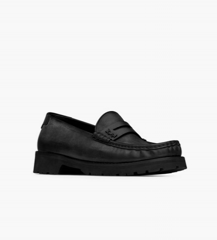 Saint Laurent Paris o1bcso1str0724 Loafer in Black Size US 12 / EU 45 - 2 Thumbnail