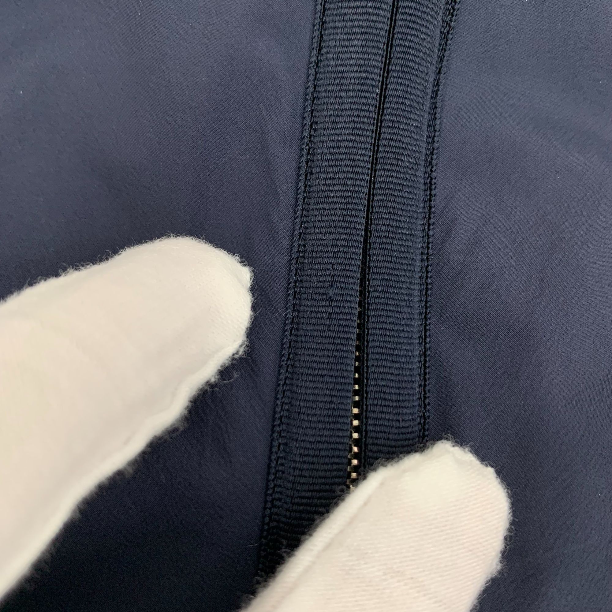 Louis Vuitton Louis Vuitton Mens Navy Patchwork Zip-Up Jacket L Size Light Size US L / EU 52-54 / 3 - 5 Thumbnail