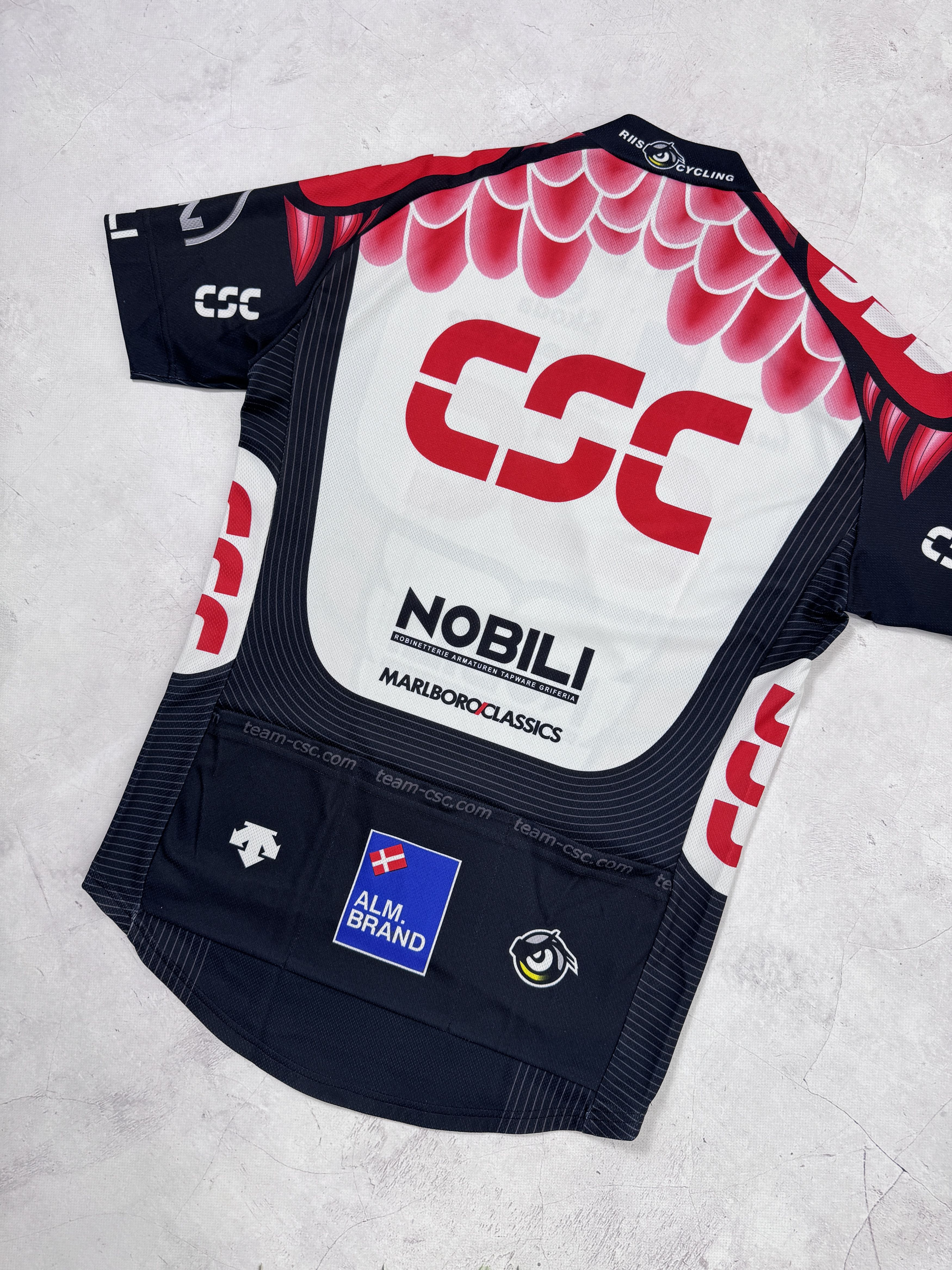 Sports Specialties Descente Team CSC Skoda Man Nobili Cycling Jersey Size US M / EU 48-50 / 2 - 16 Thumbnail