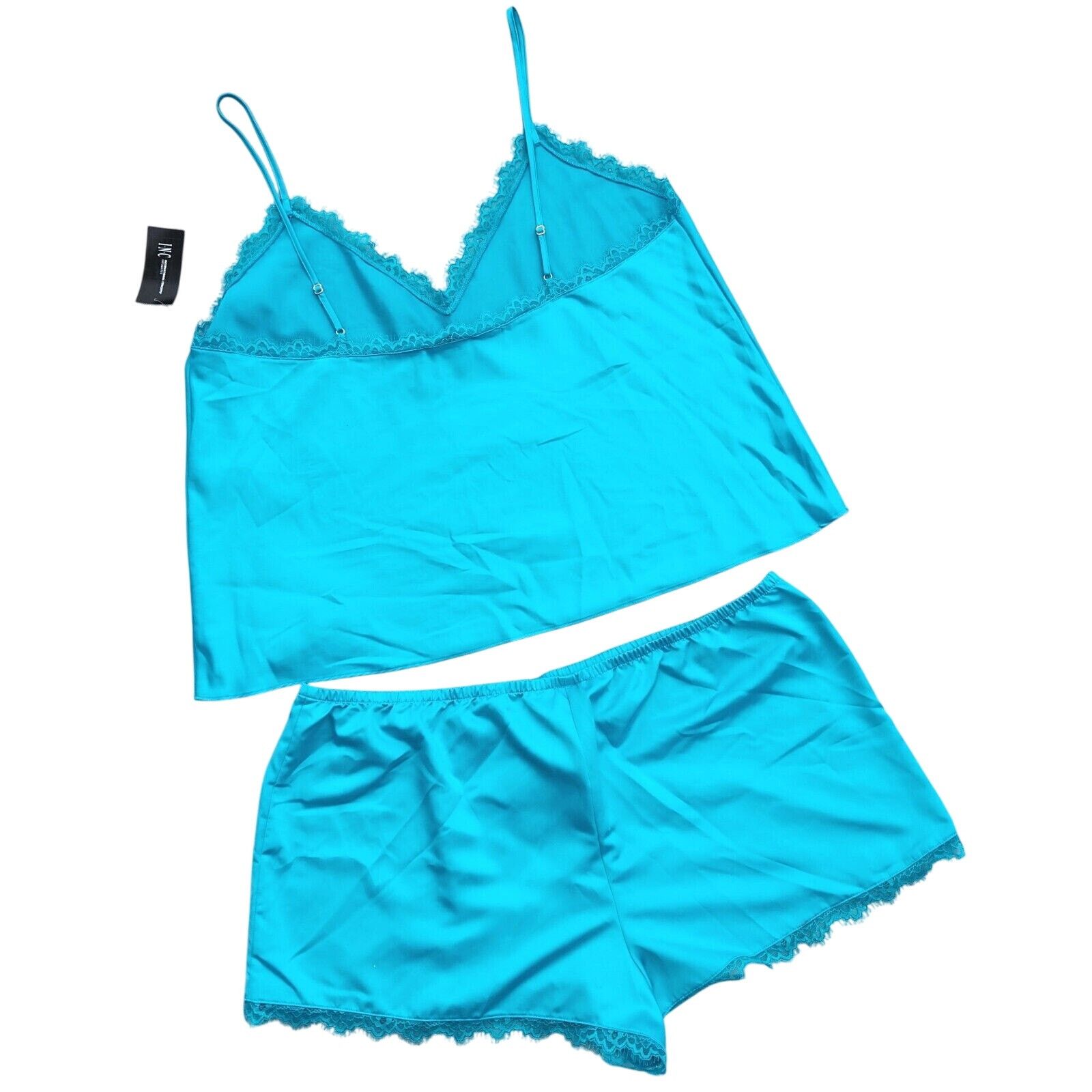 The Unbranded Brand I.N.C. Int Concepts Women Cami & Shorts Pajama Set Size XXL Size ONE SIZE - 3 Thumbnail