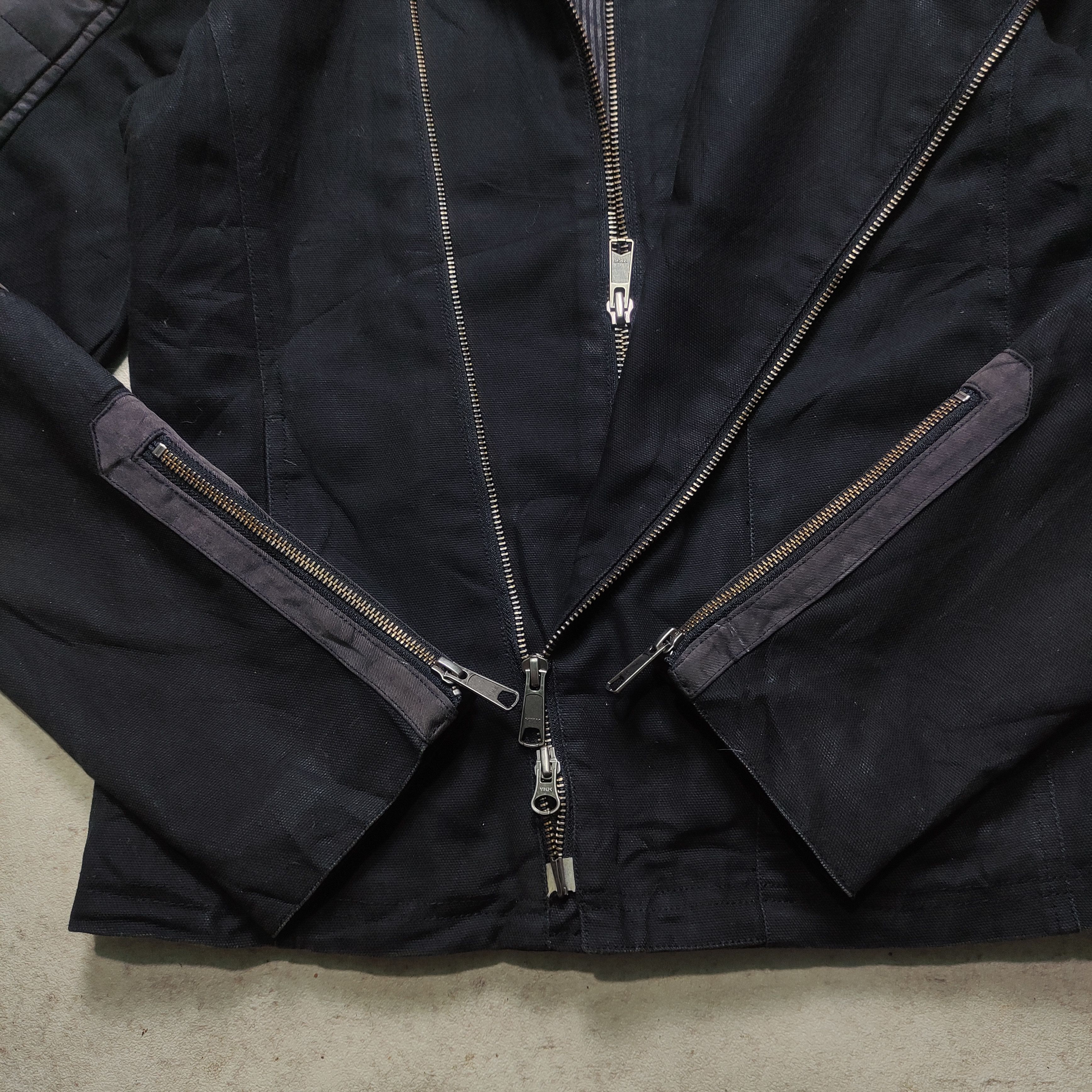 14th Addiction Vanquish Bikers Jacket - Japanese Brand 2000s Size US S / EU 44-46 / 1 - 12 Thumbnail