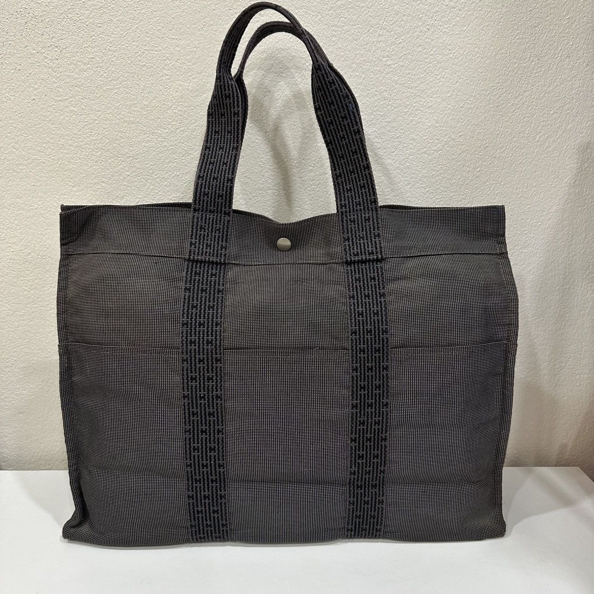 Hermes ‼️LASTDROP‼️ HERMES HER LINE GM CANVAS TOTE BAG Size ONE SIZE - 2 Thumbnail
