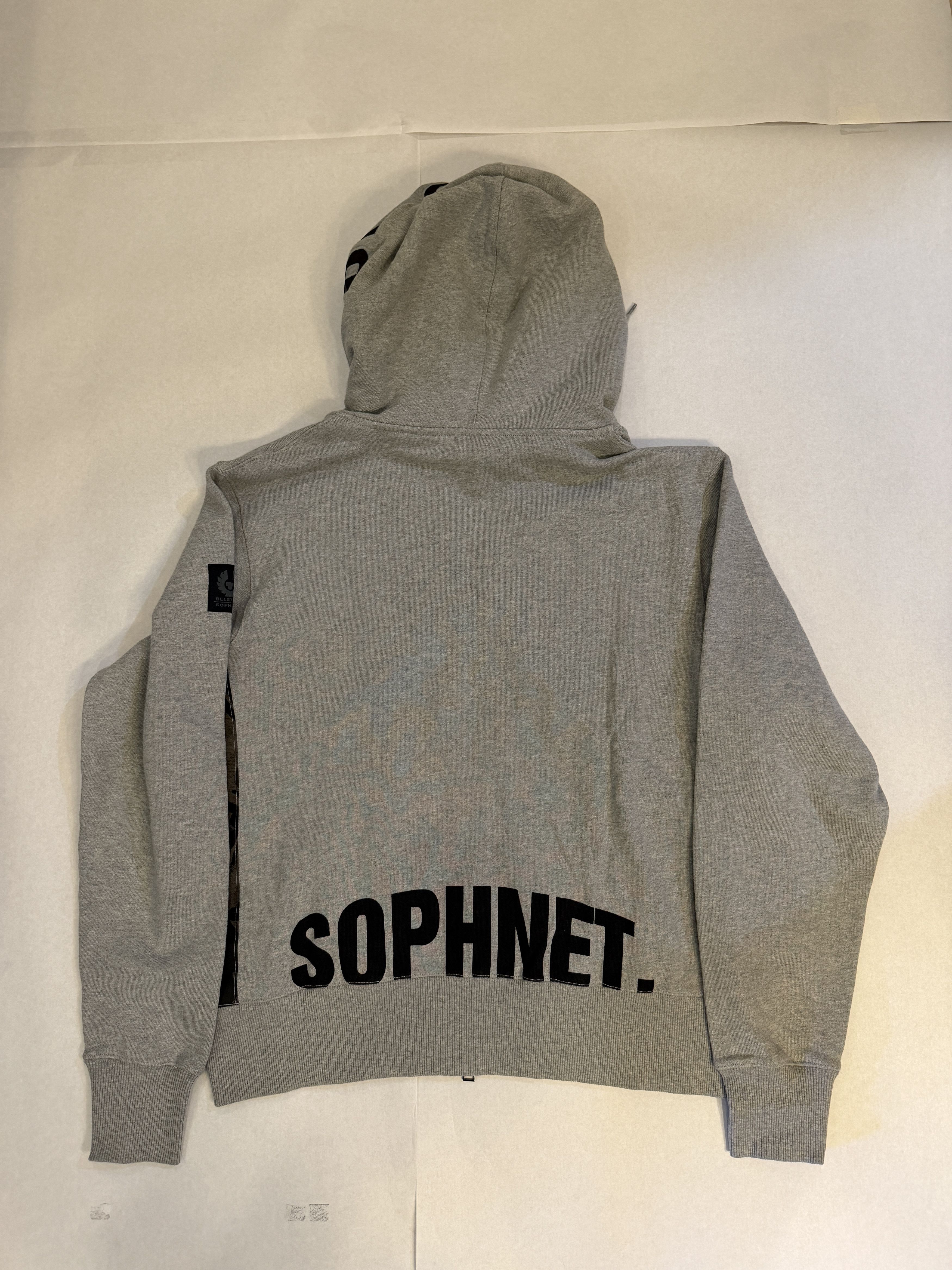 Belstaff Belstaff x Sophnet Zip-up Camo Hoodie Size US XL / EU 56 / 4 - 6 Thumbnail